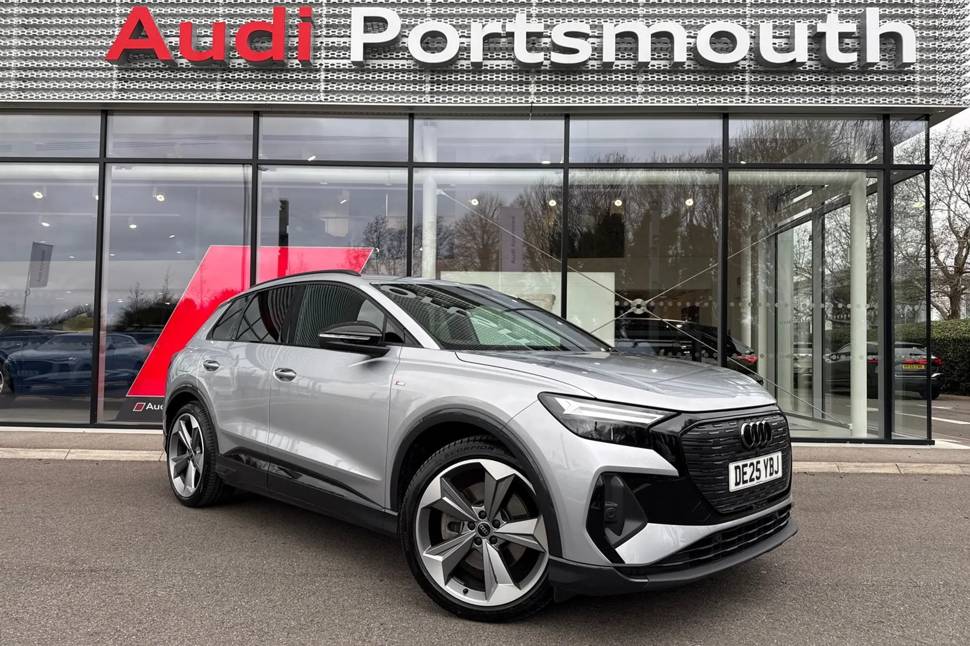 Audi Q4 focused image