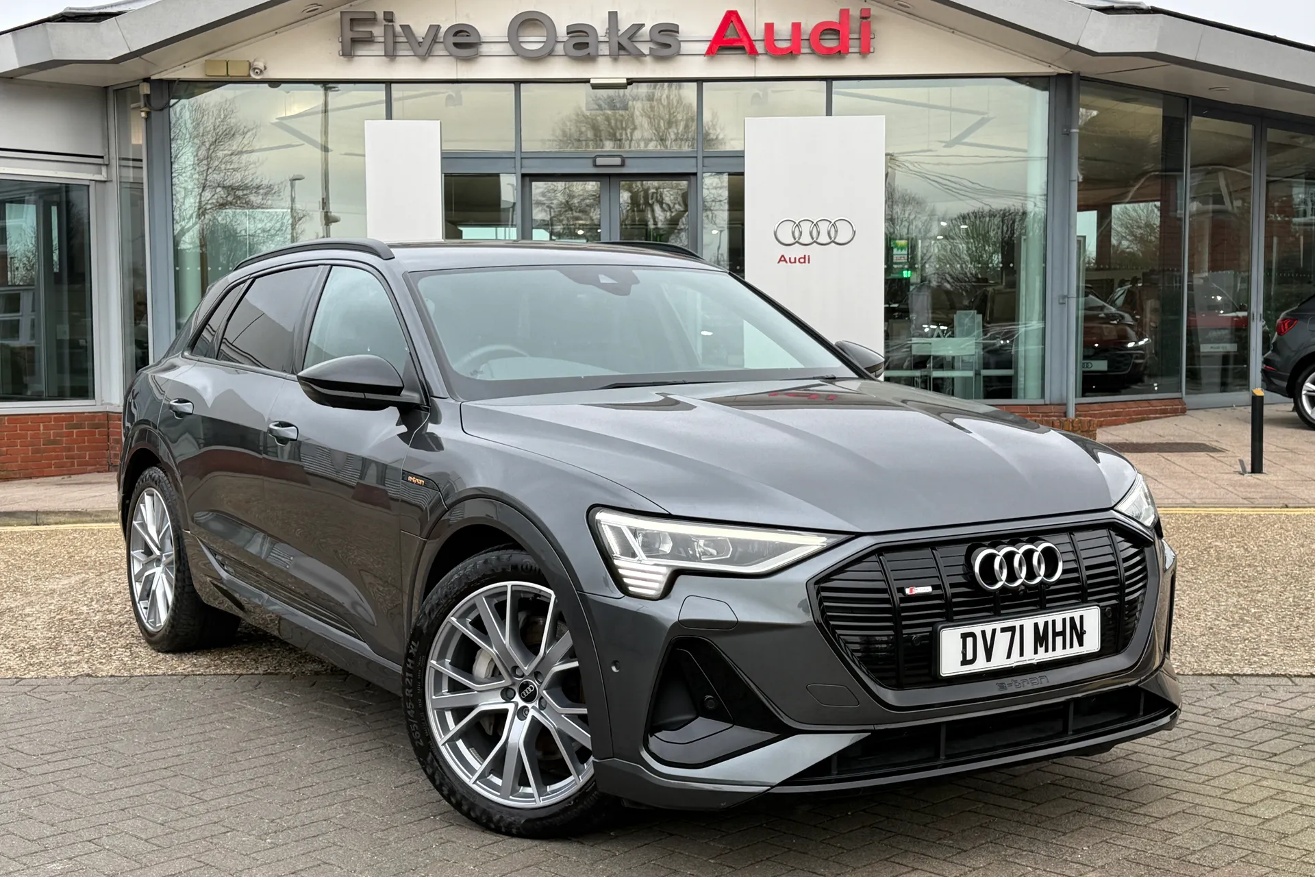 Audi e-tron focused image