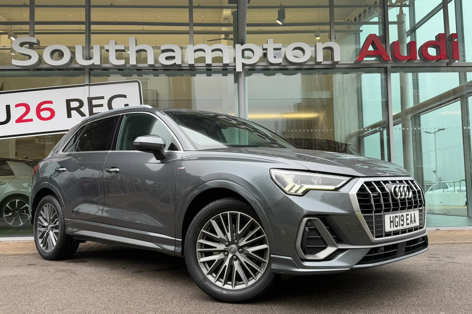 Audi Q3 focused image