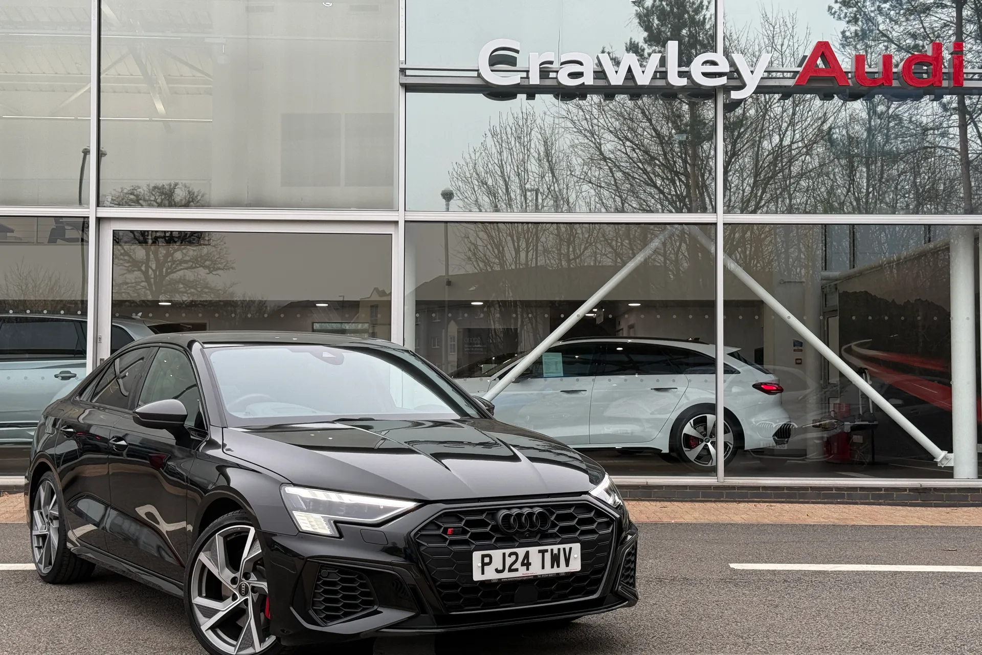 Audi A3 focused image