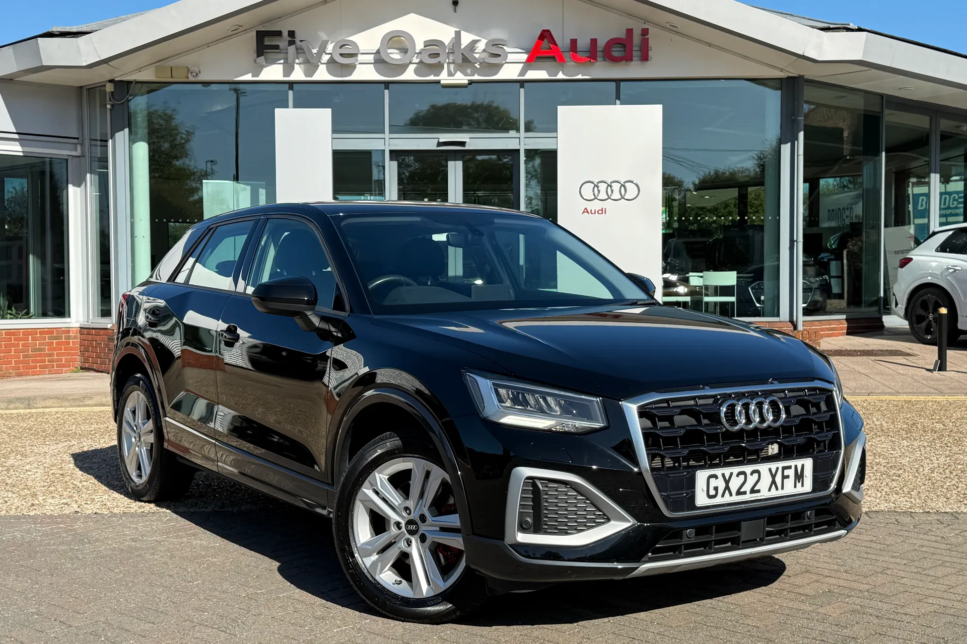 Audi Q2 focused image