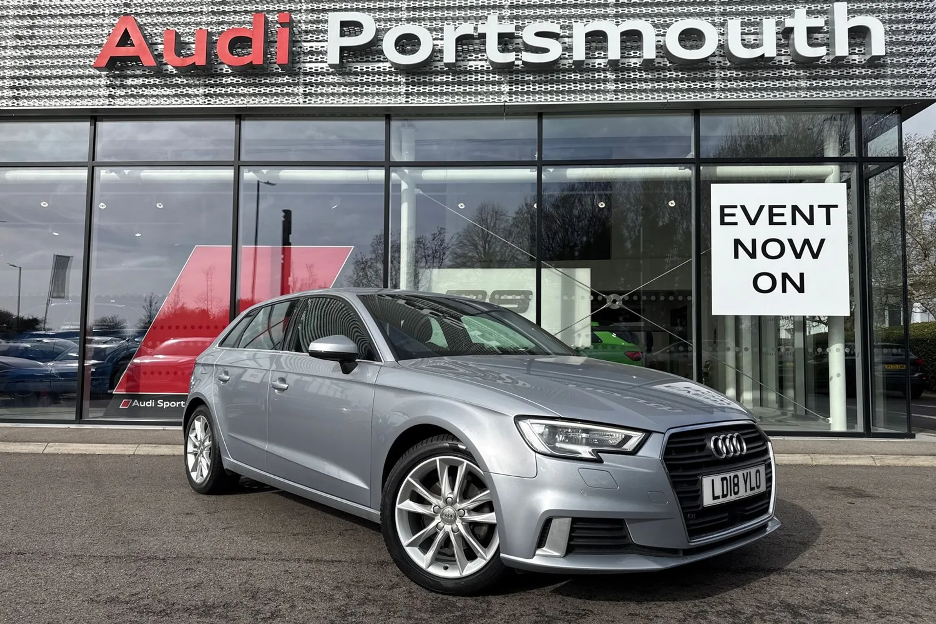 Audi A3 focused image