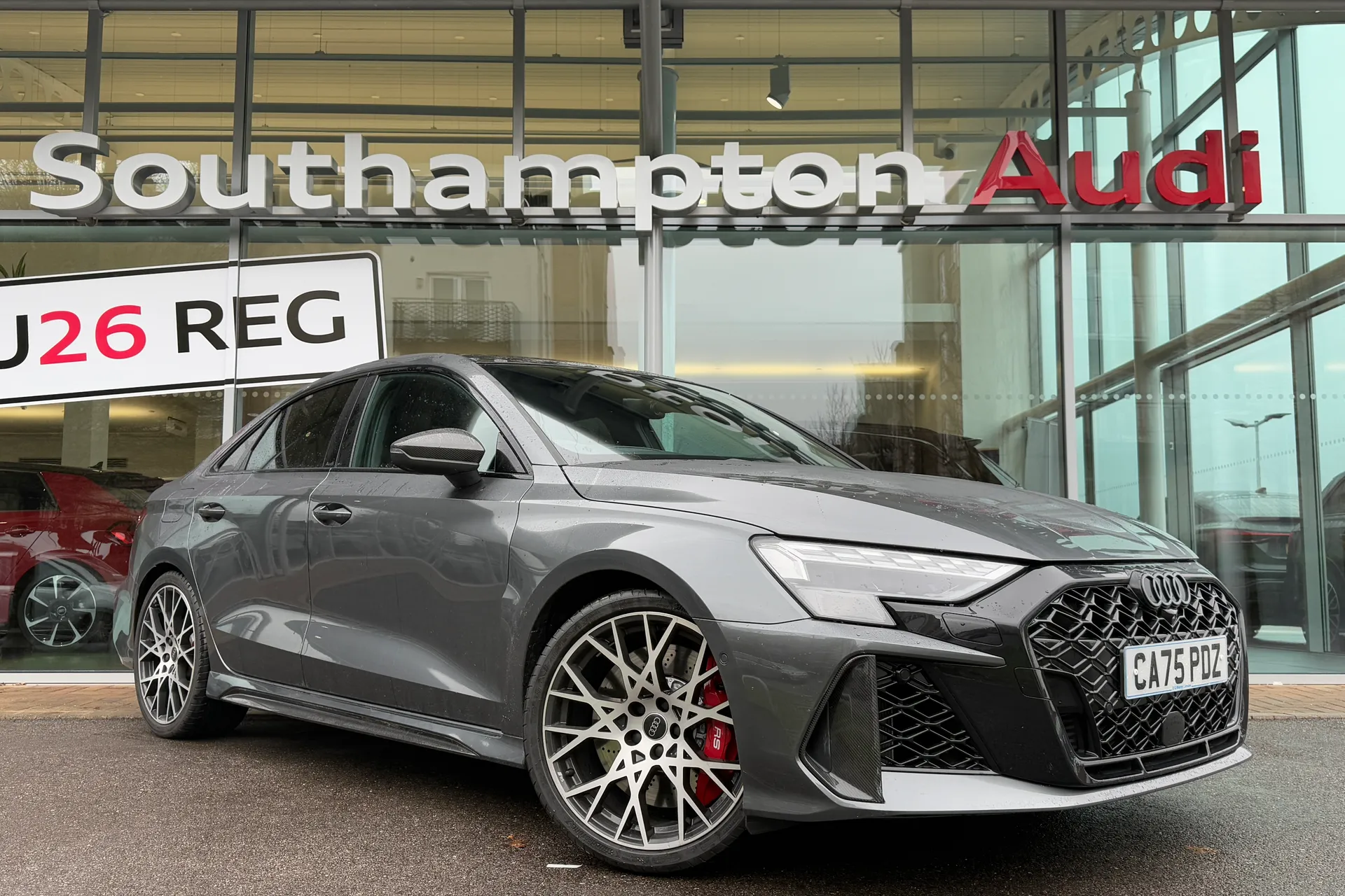 Audi RS3 focused image