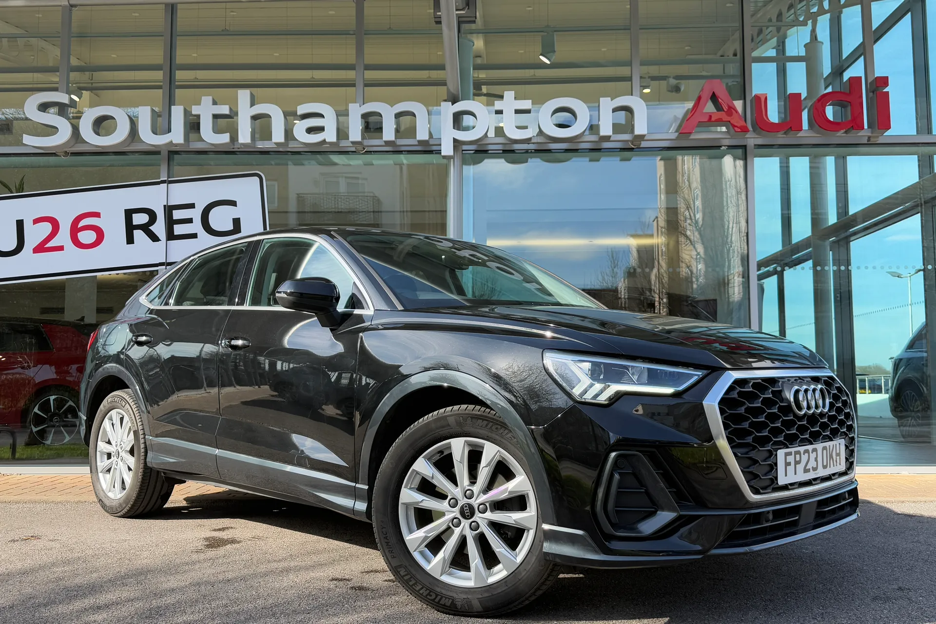 Audi Q3 focused image