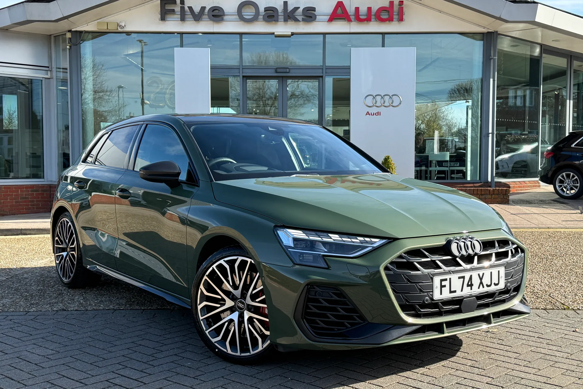 Audi A3 focused image