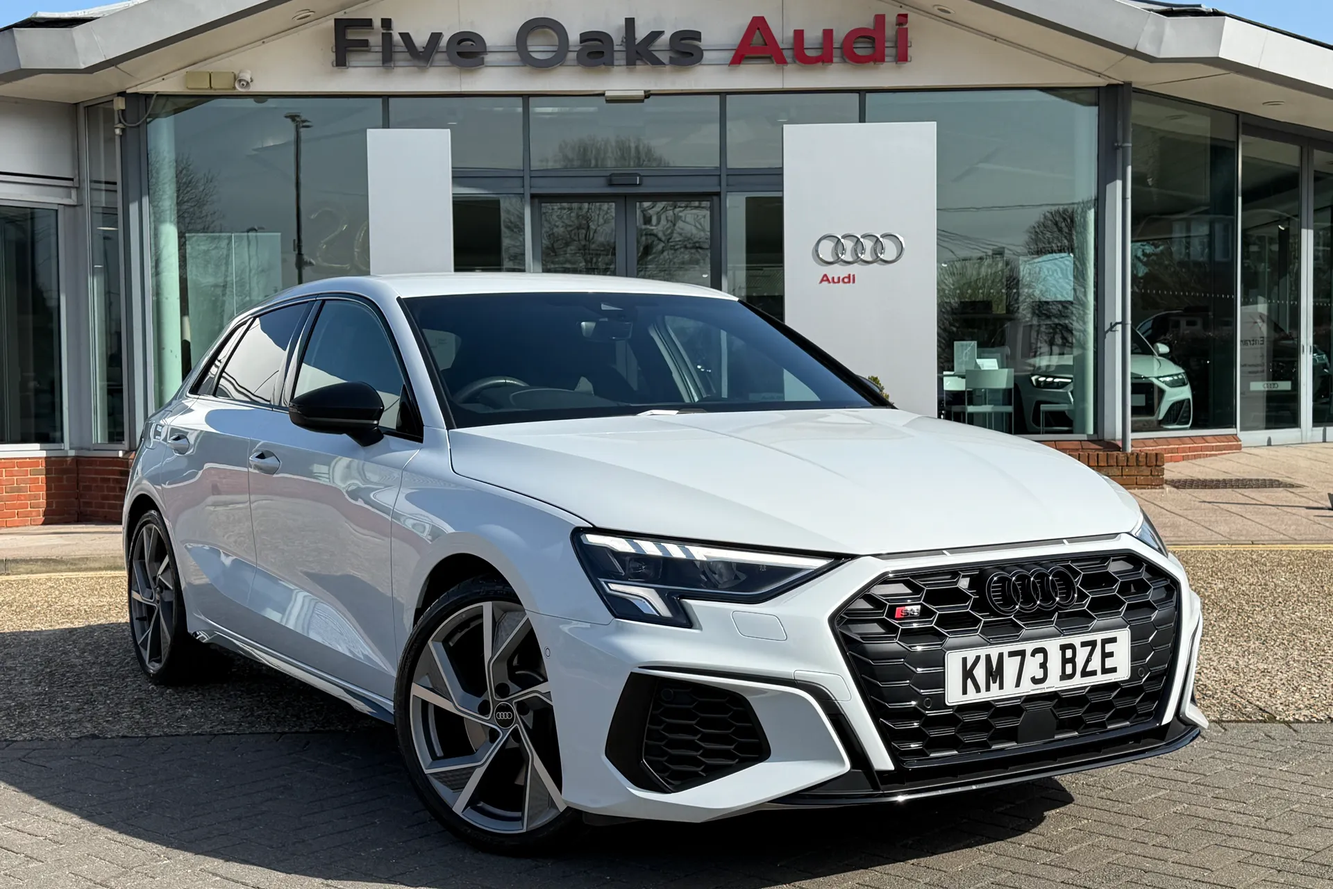 Audi A3 focused image