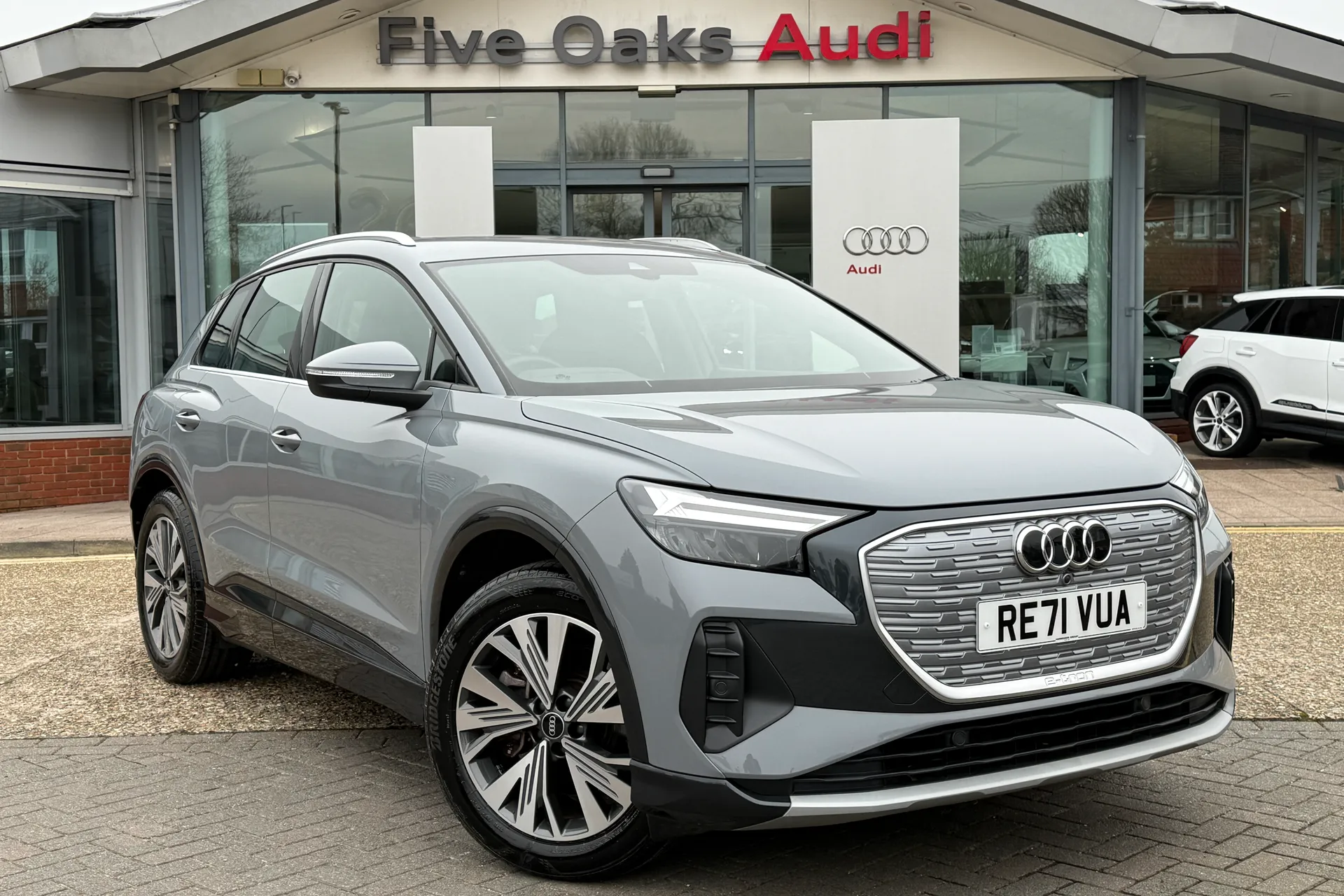 Audi Q4 focused image