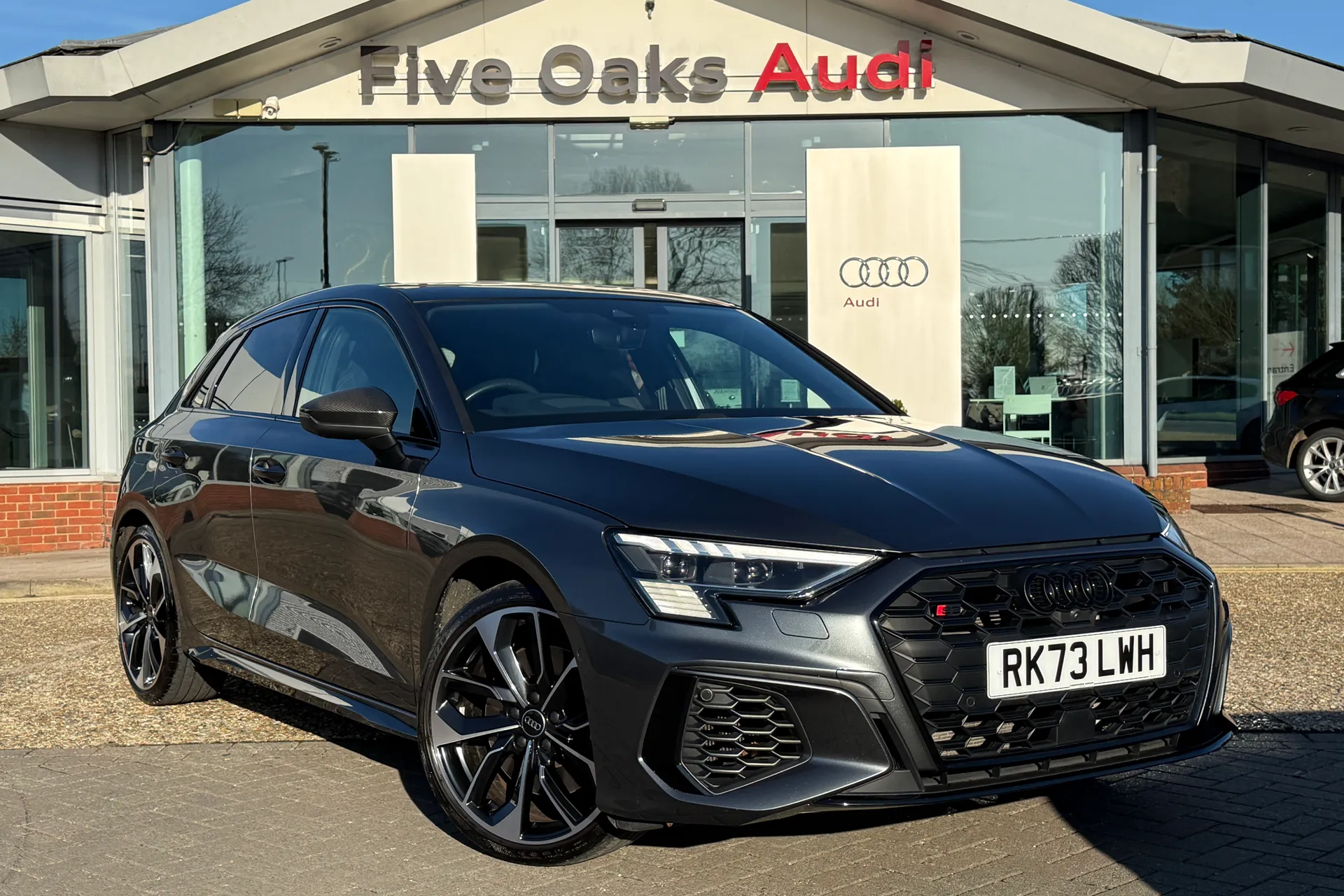 Audi A3 focused image