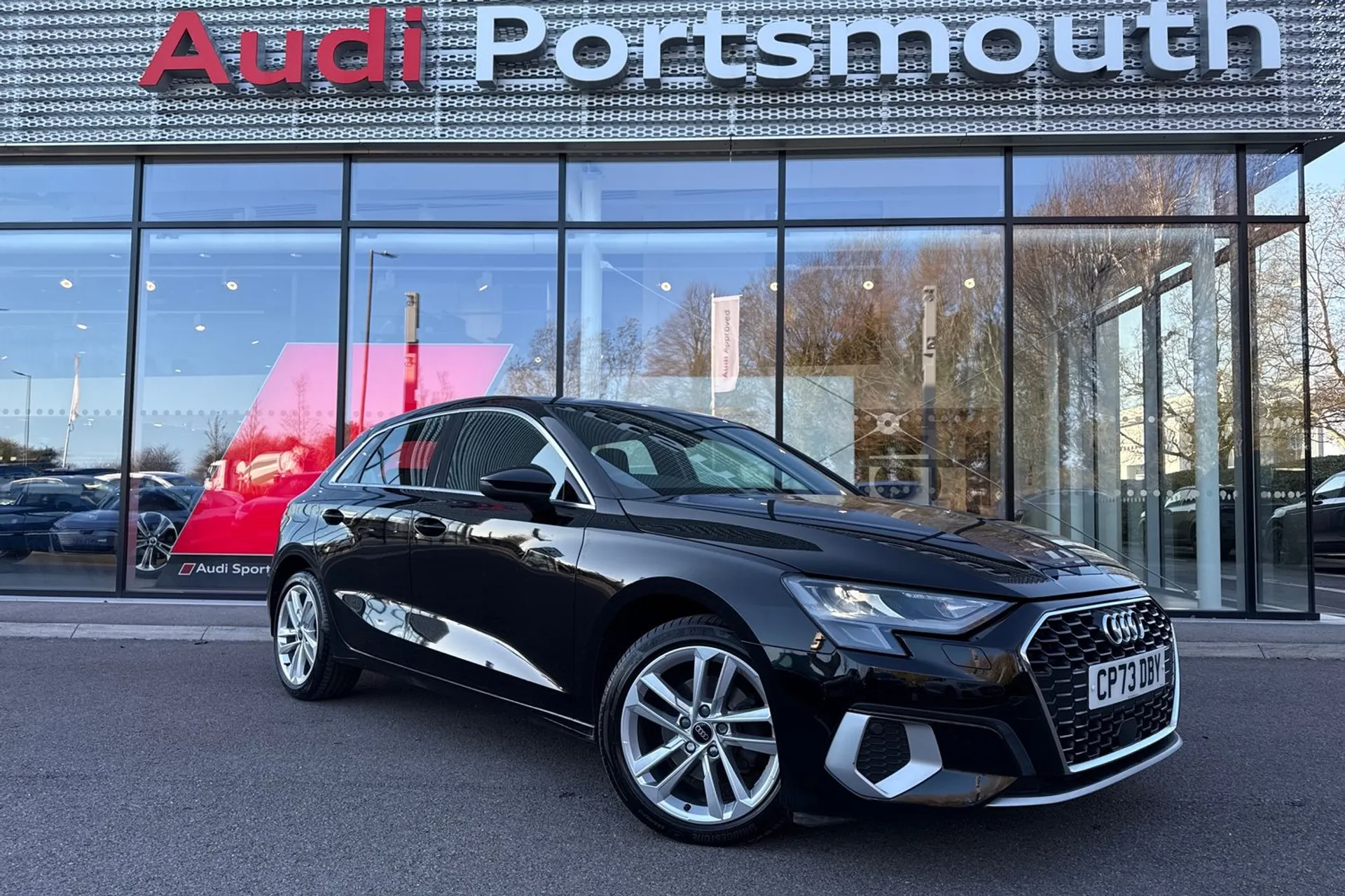 Audi A3 focused image