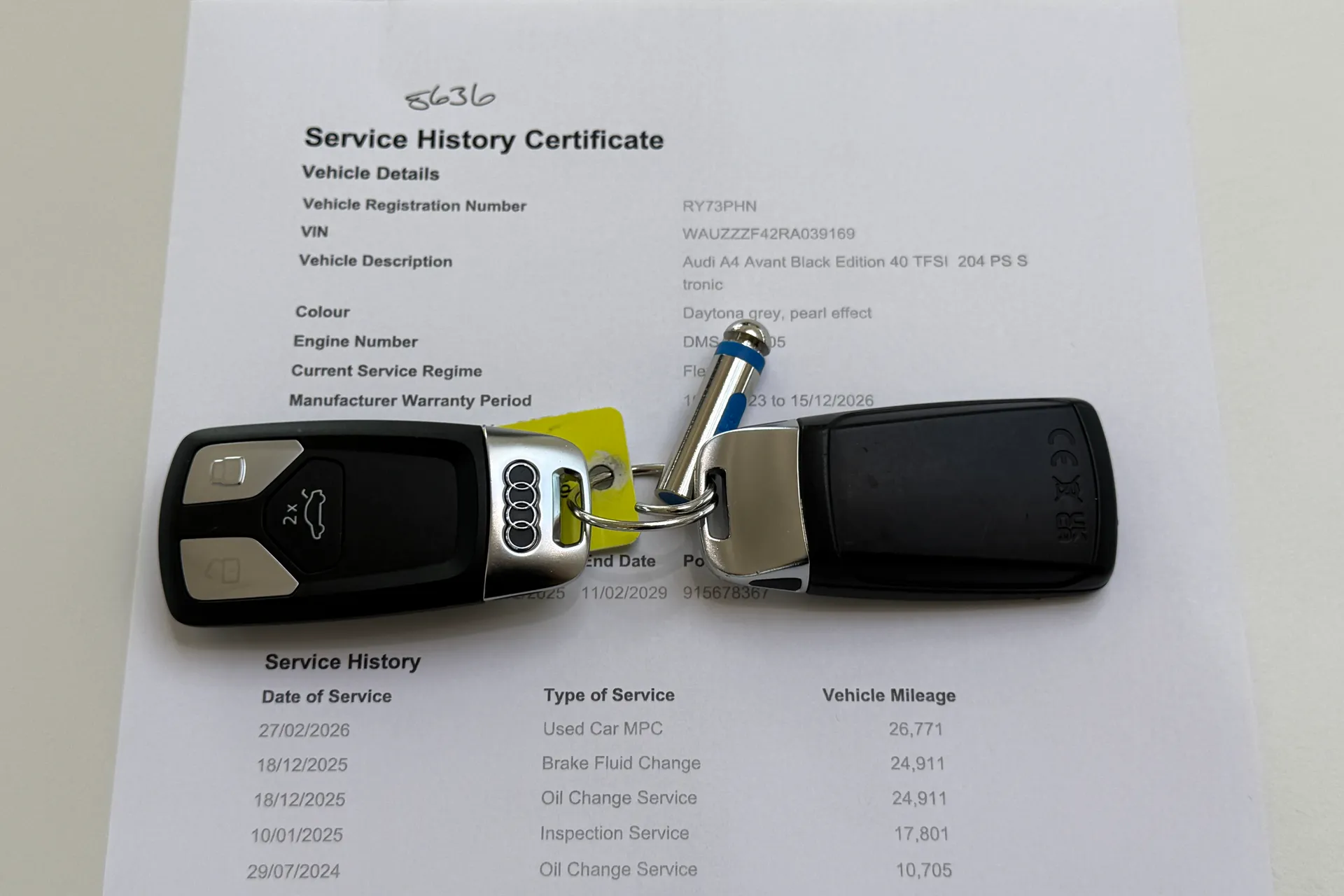 Audi A4 thumbnail image number 7