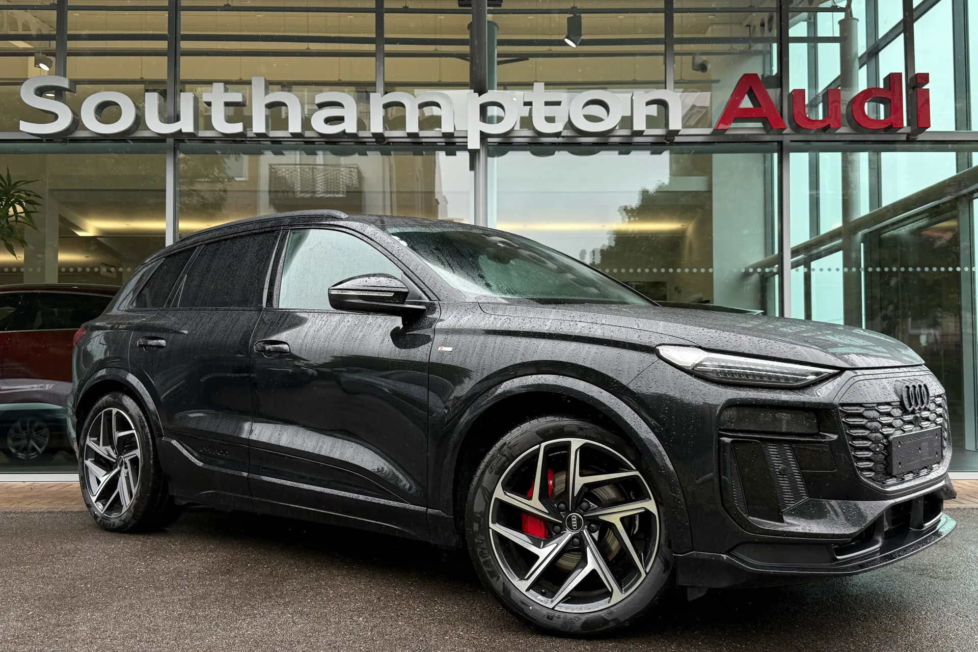 Audi Q6 e-tron focused image