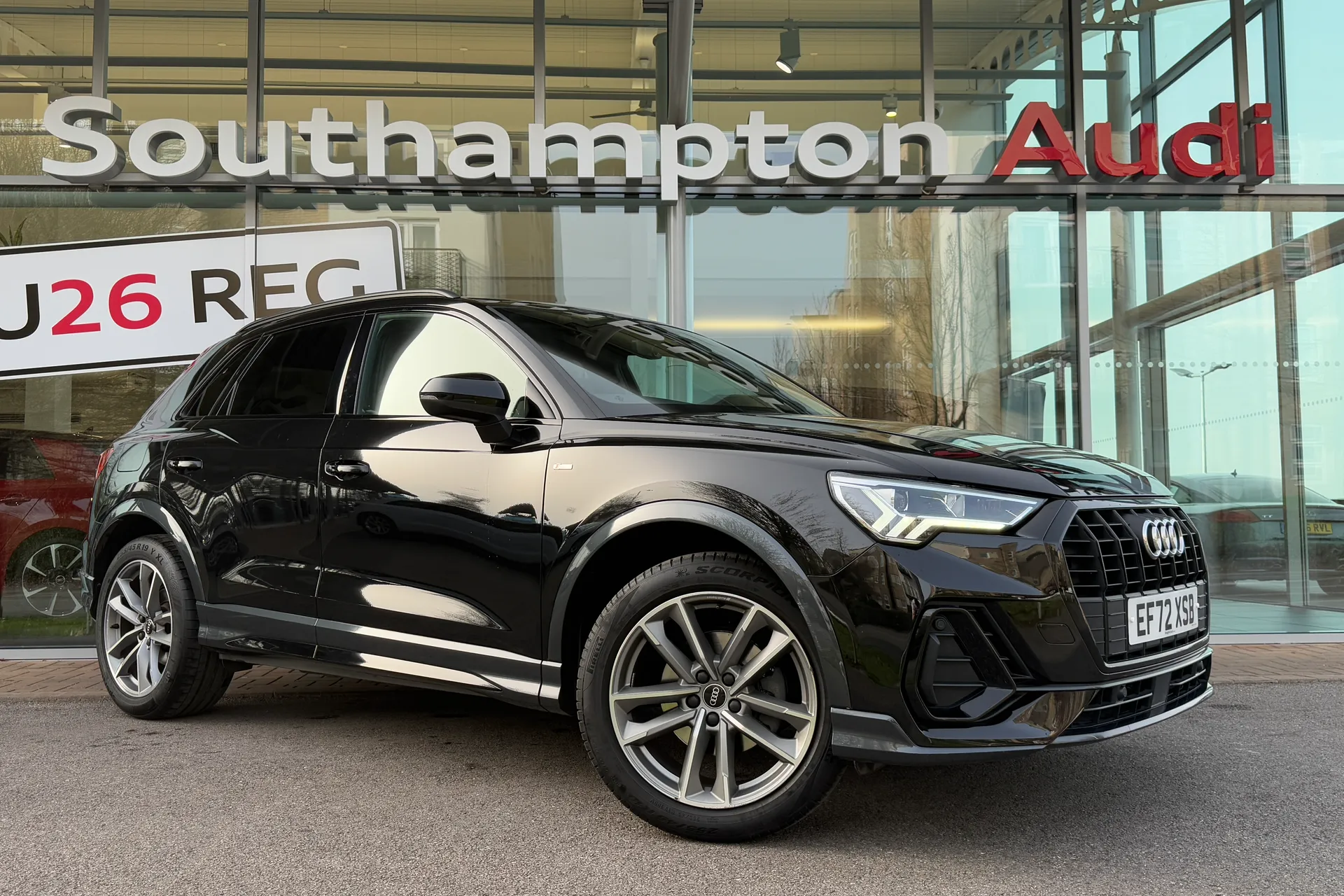 Audi Q3 focused image
