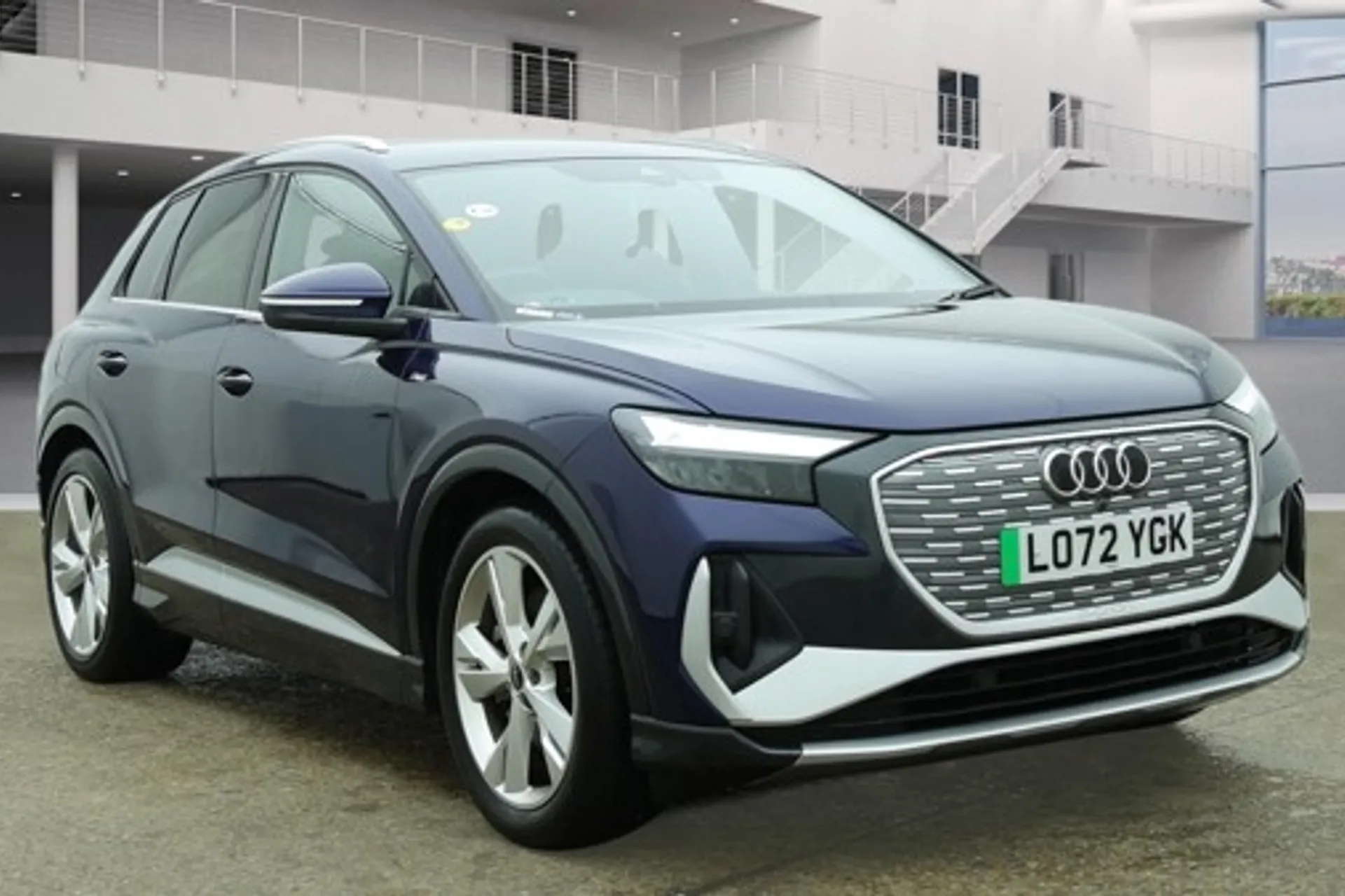 Audi Q4 focused image