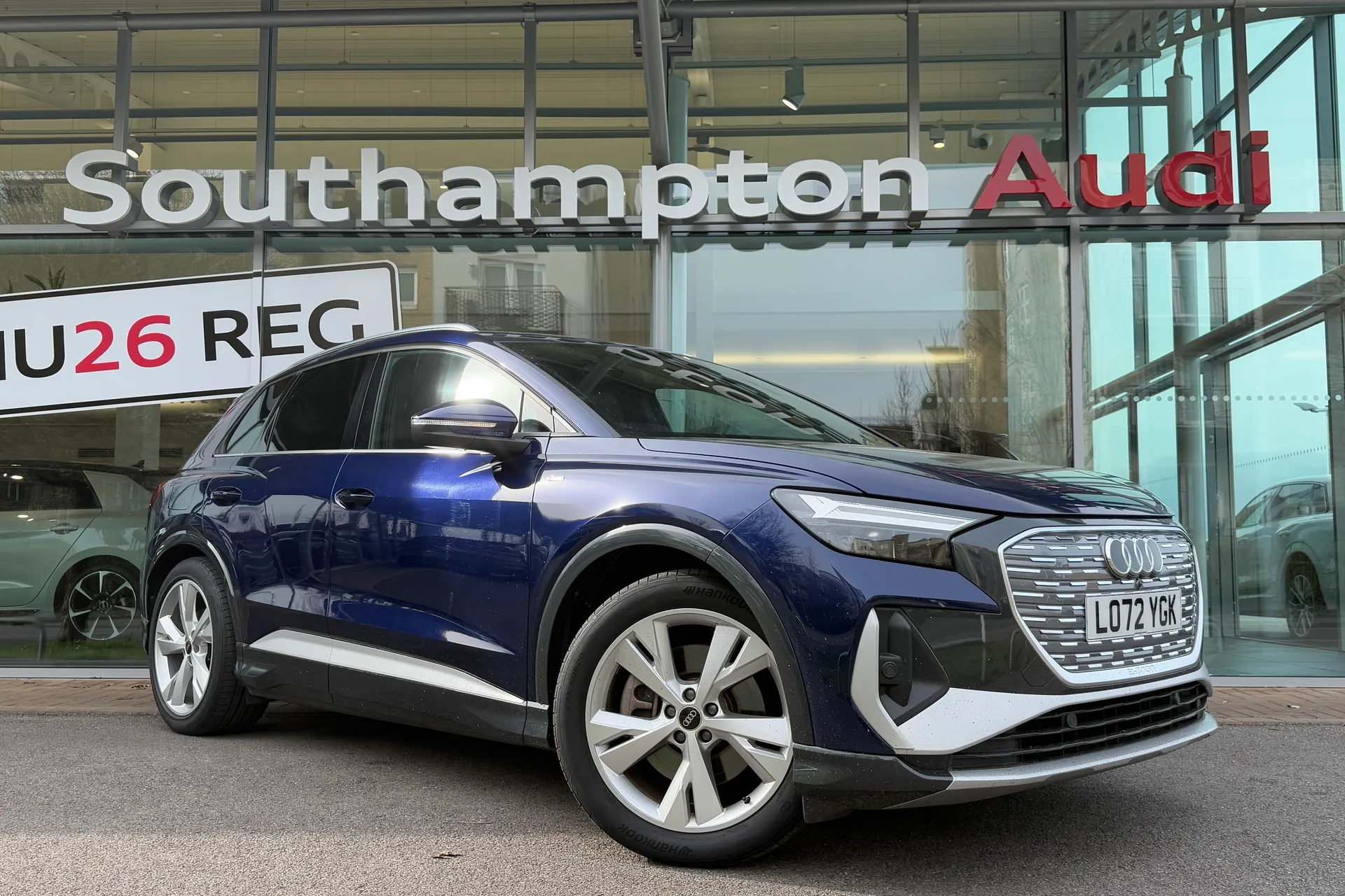 Audi Q4 focused image