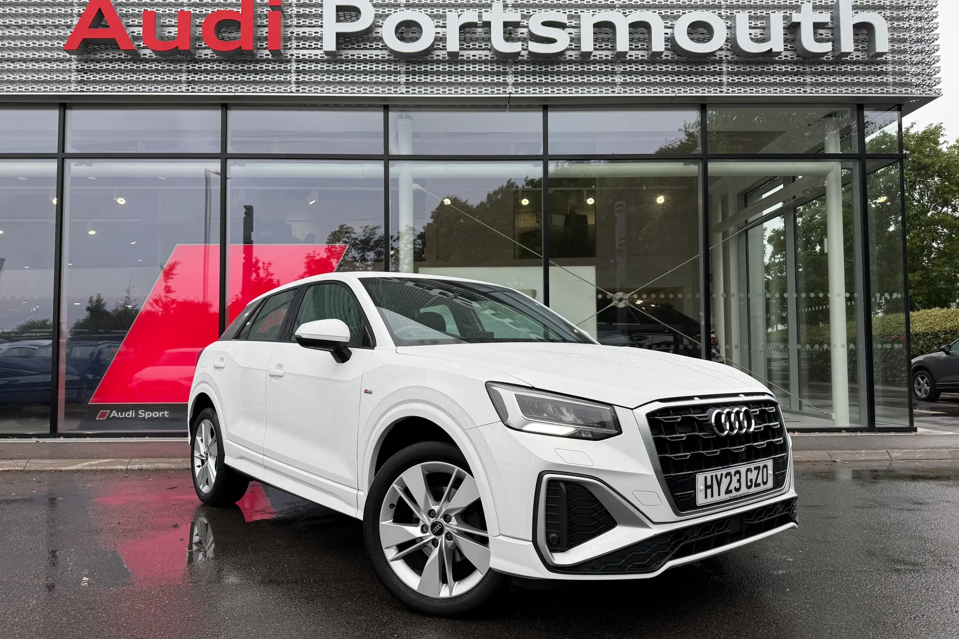 Audi Q2 focused image