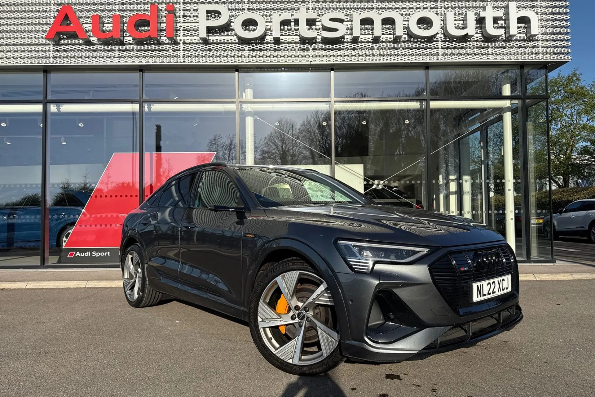 Audi e-tron focused image