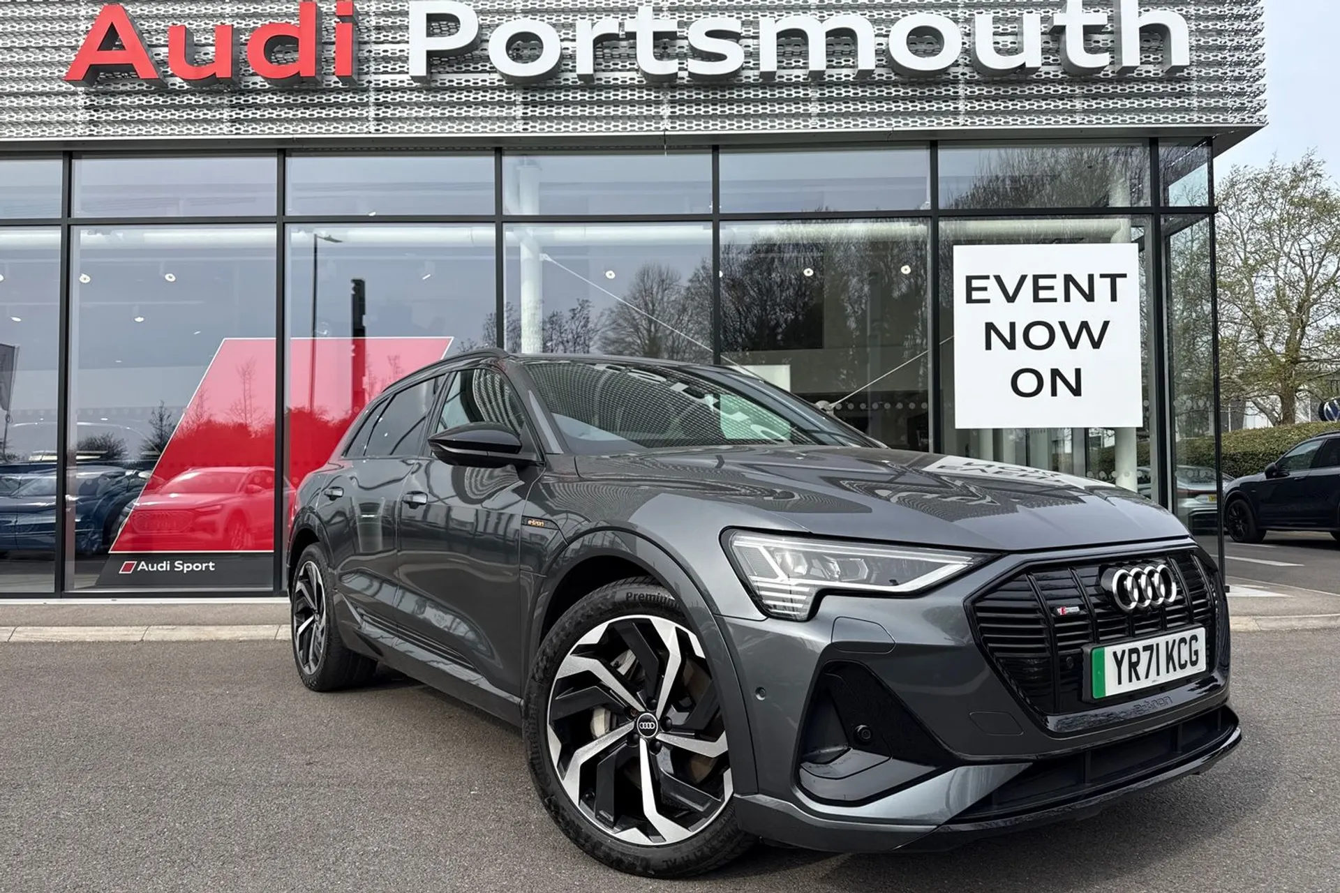 Audi e-tron focused image