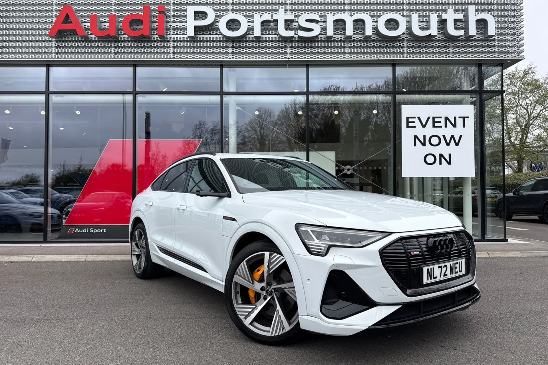 Audi e-tron focused image