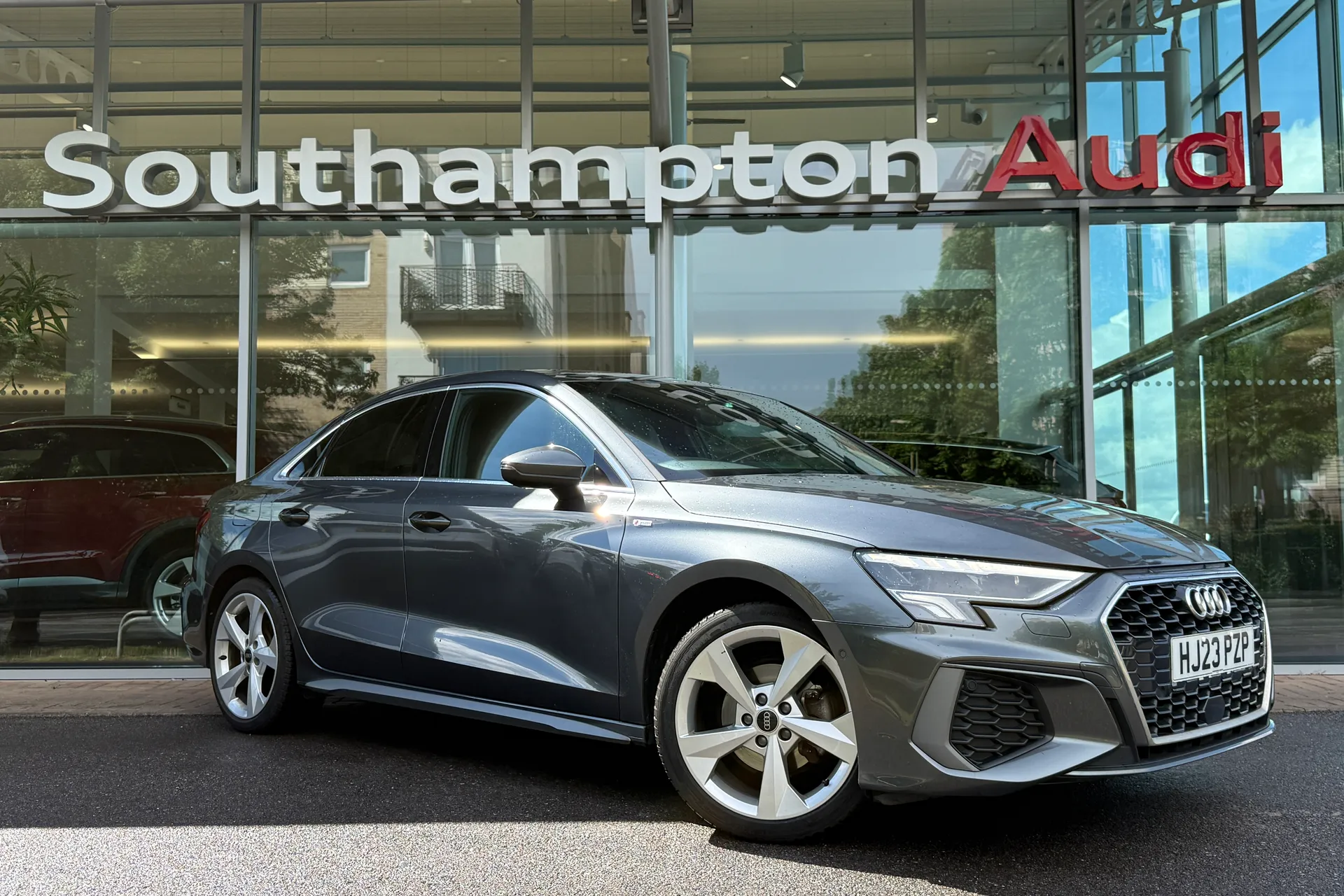 Audi A3 focused image