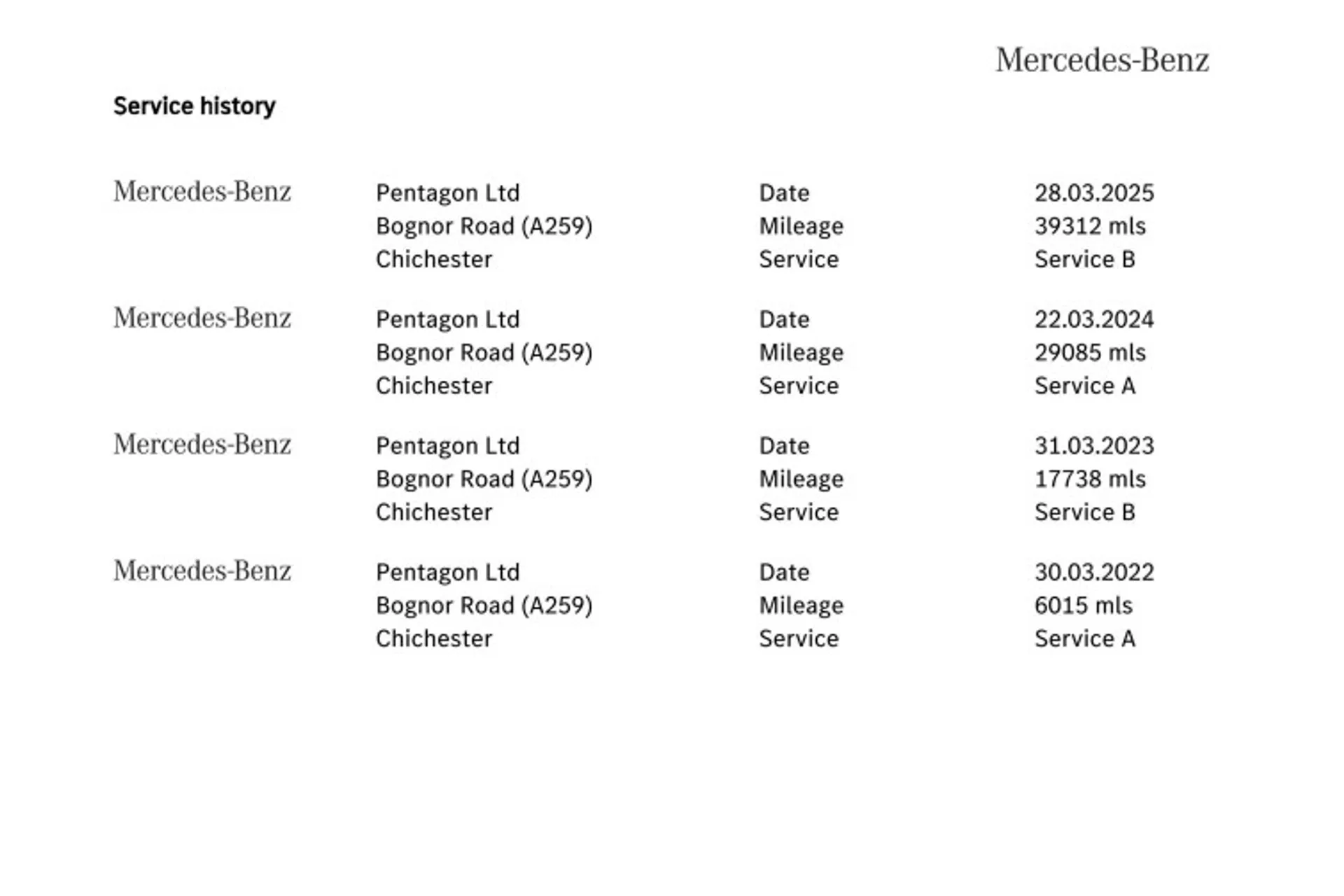 MERCEDES-BENZ A CLASS thumbnail image number 5