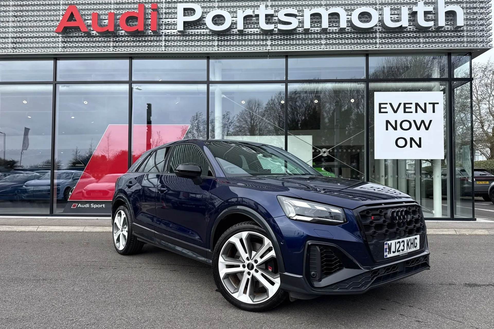 Audi Q2 focused image