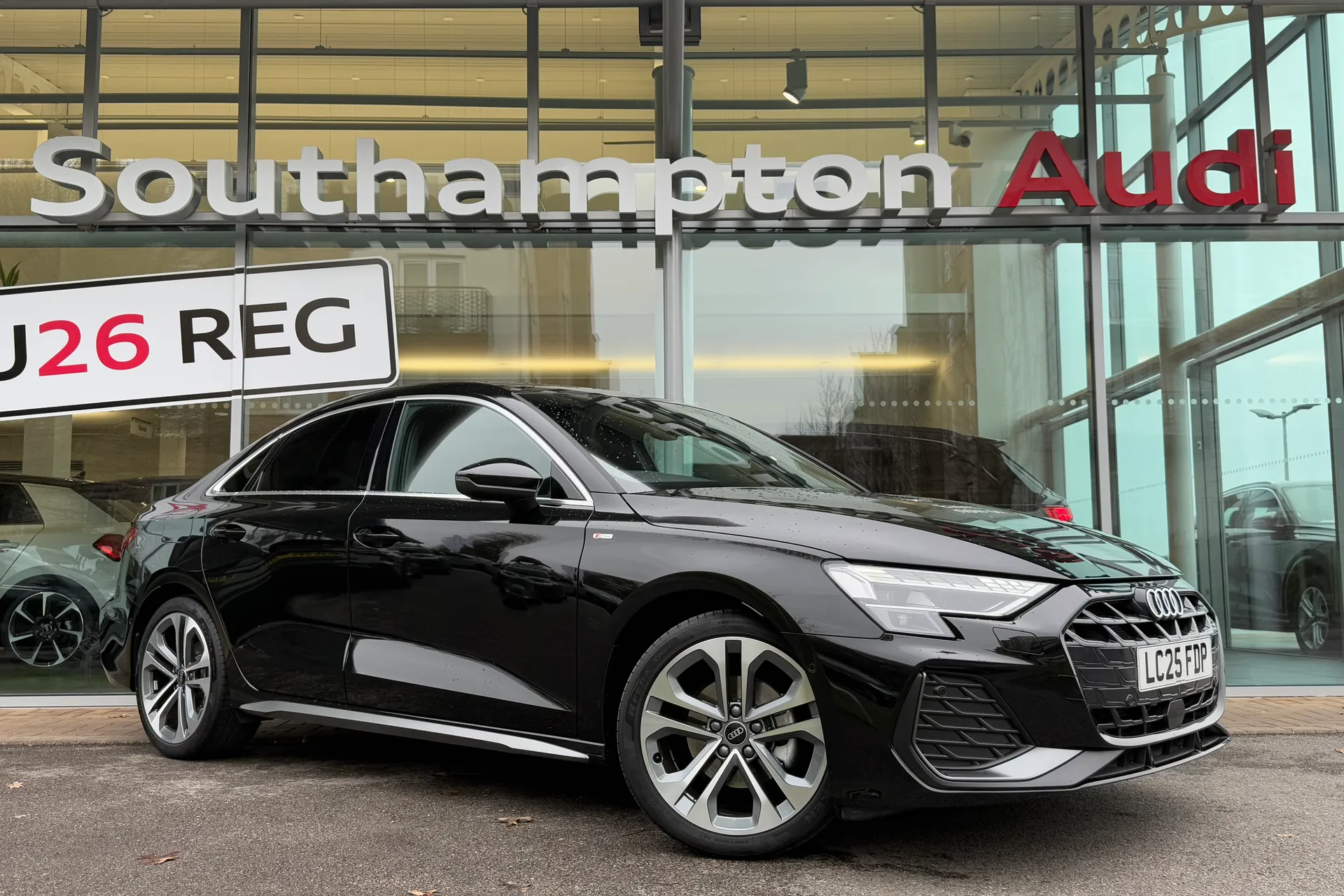 Audi A3 focused image