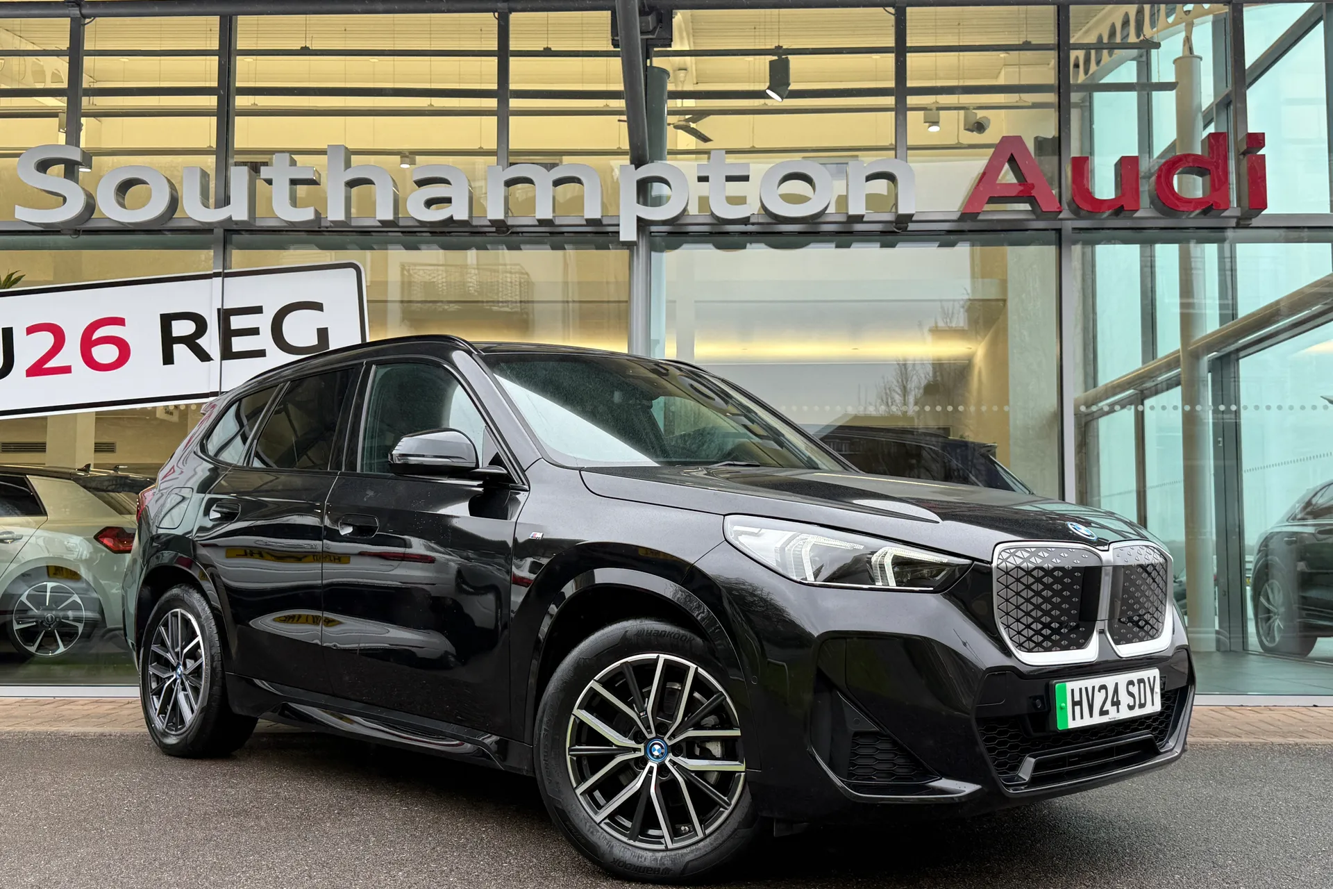 BMW iX1 focused image