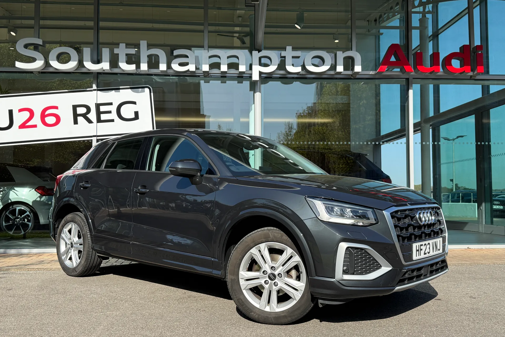 Audi Q2 focused image