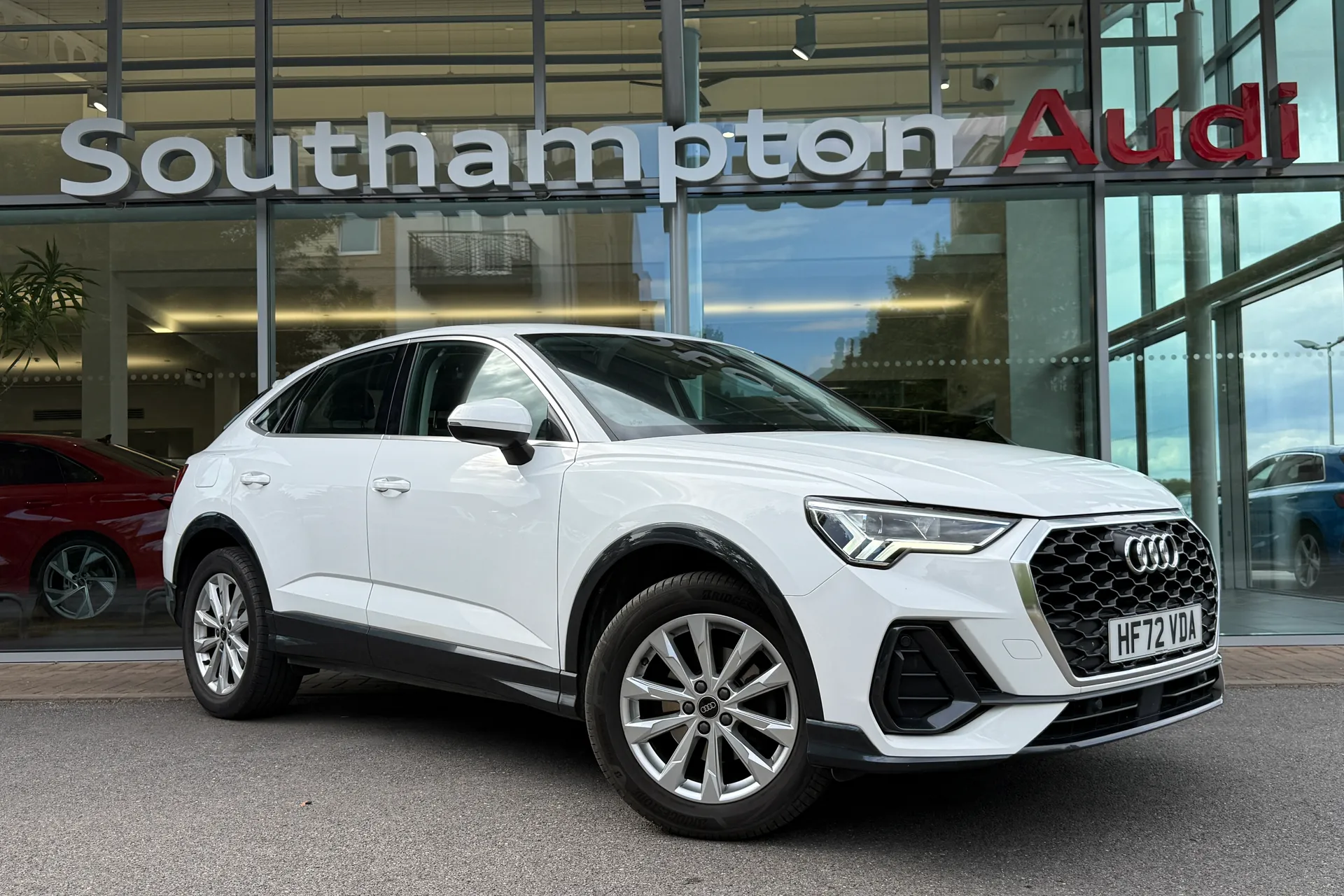 Audi Q3 focused image