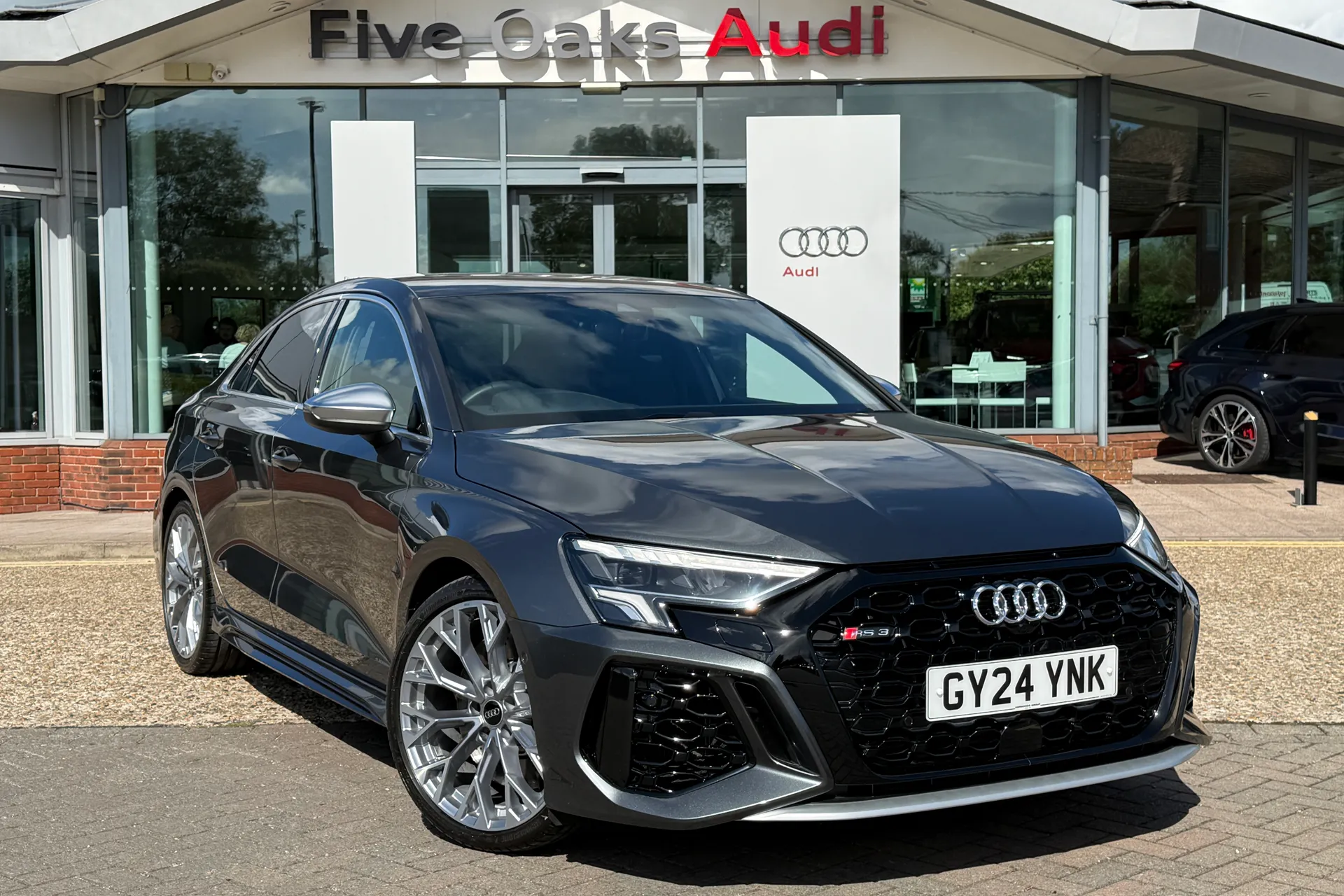 Audi RS3 focused image
