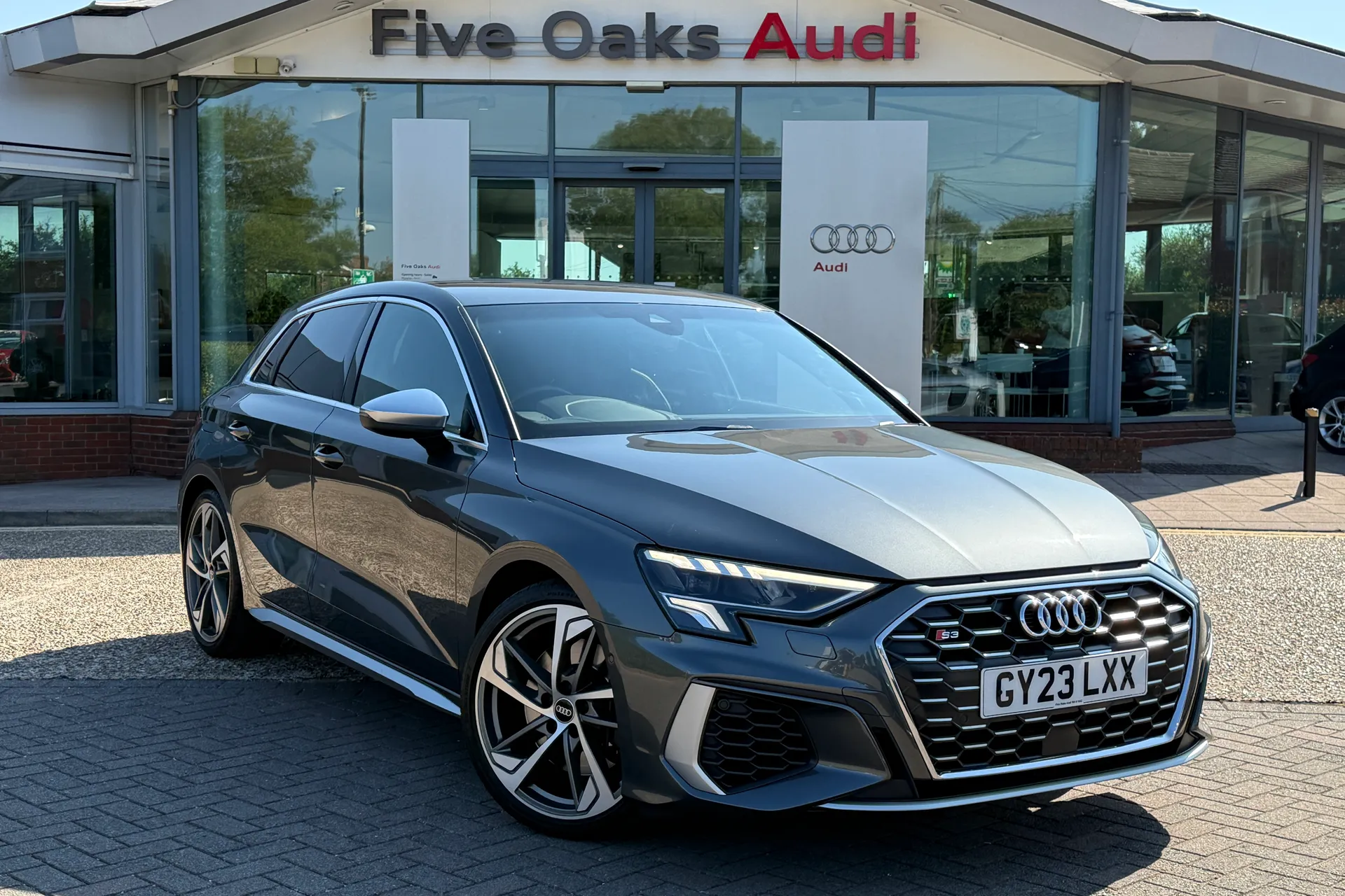 Audi A3 focused image