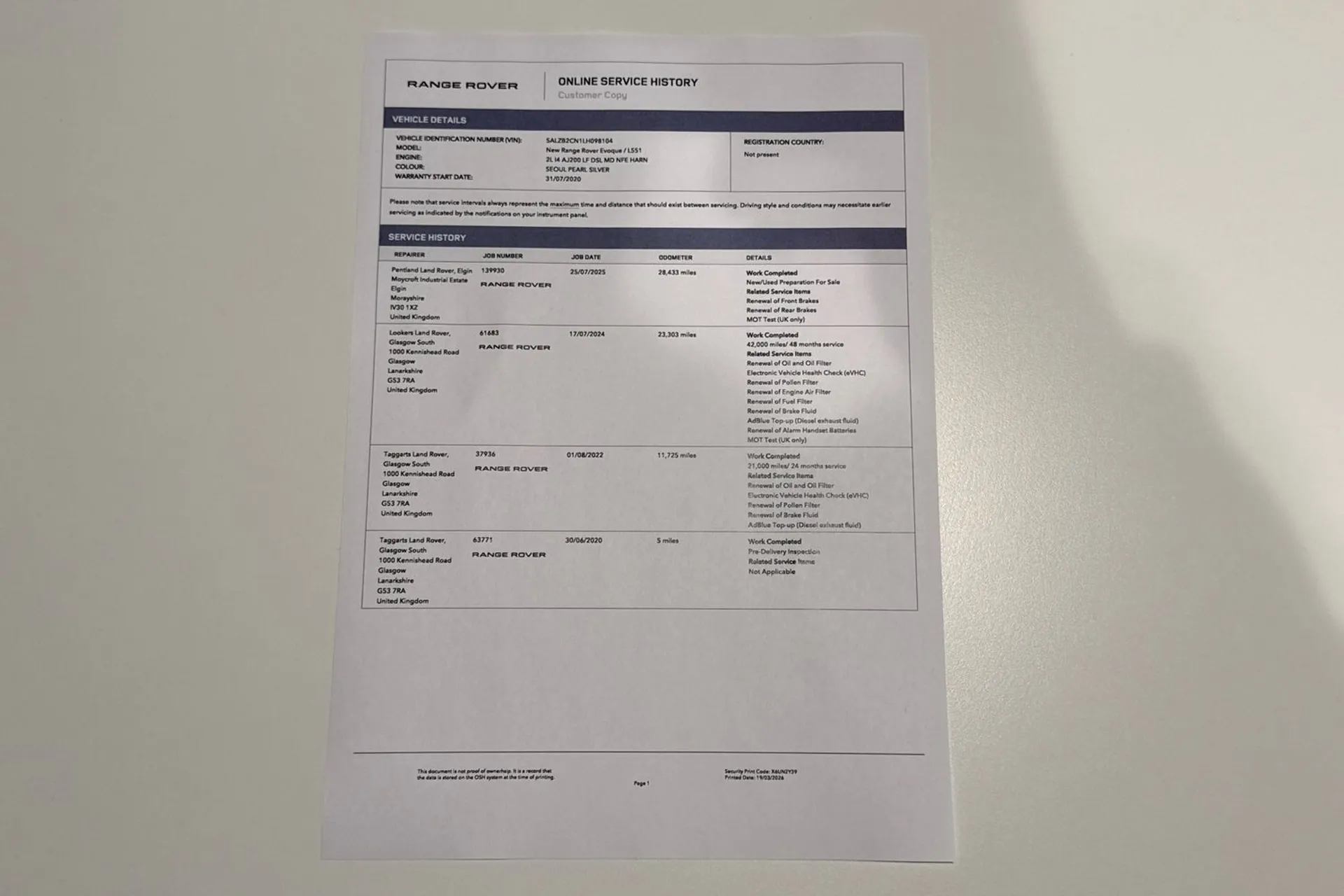 LAND ROVER RANGE ROVER EVOQUE thumbnail image number 6