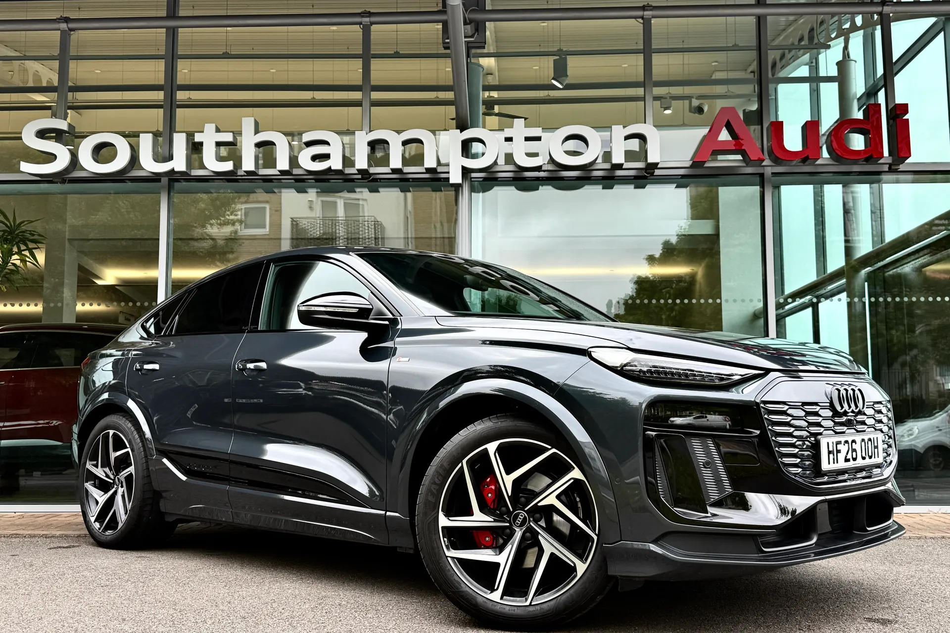 Audi Q6 focused image
