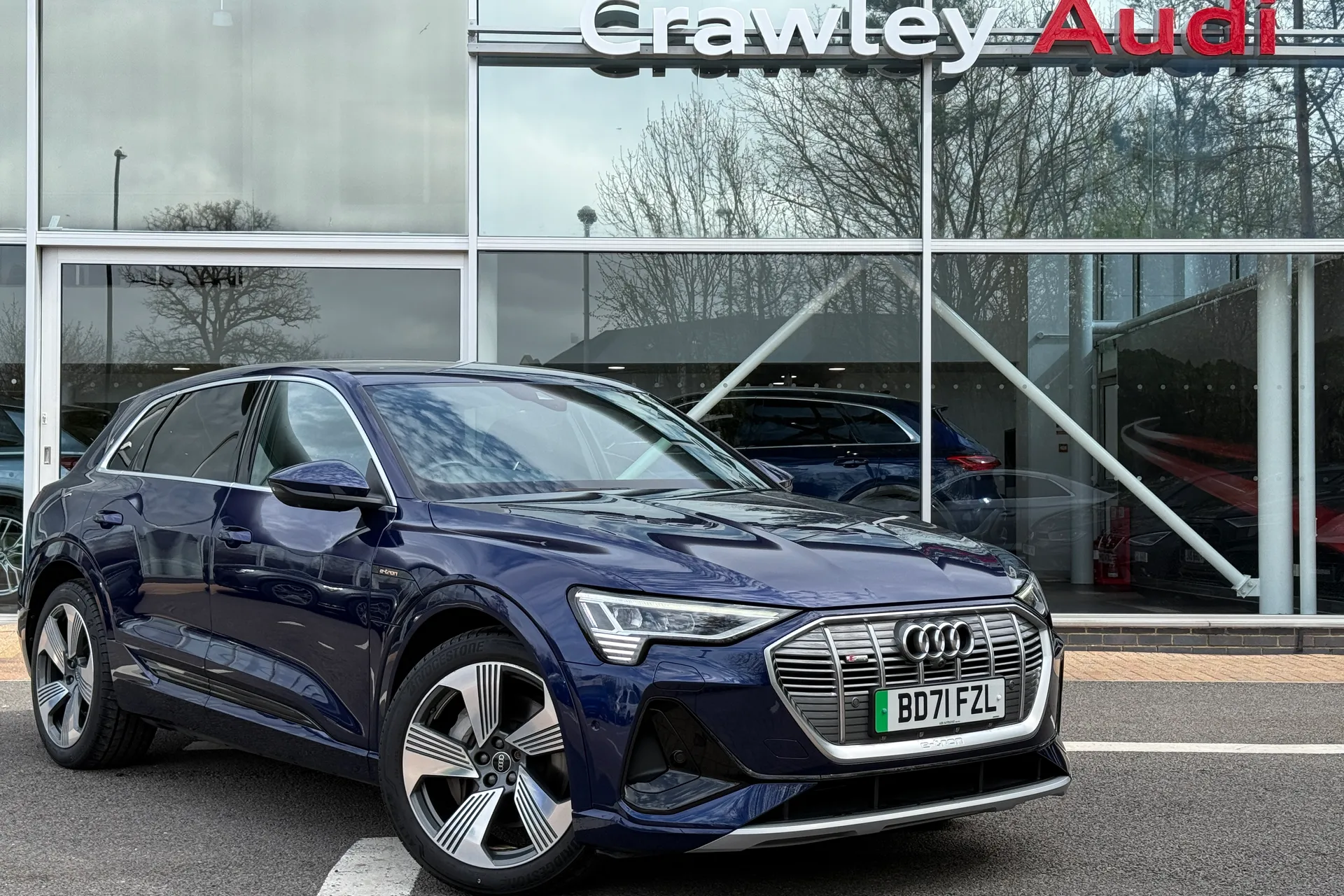Audi e-tron focused image