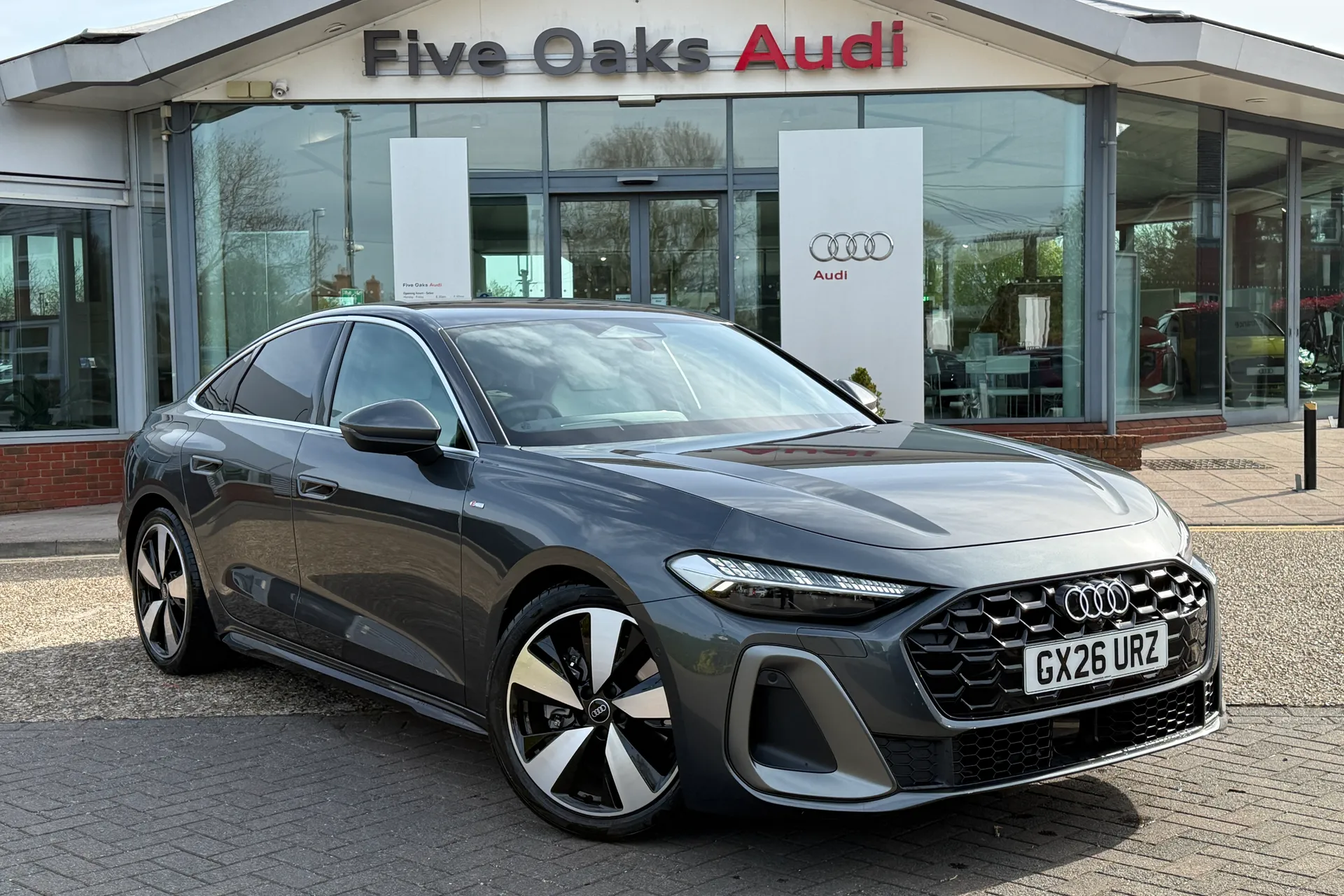 Audi A5 focused image