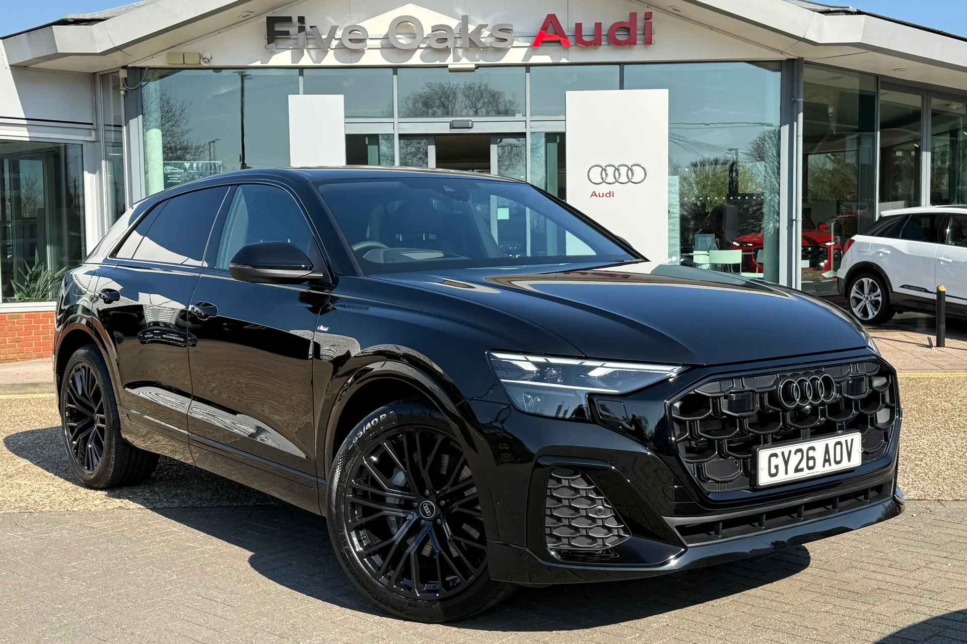 Audi Q8 focused image
