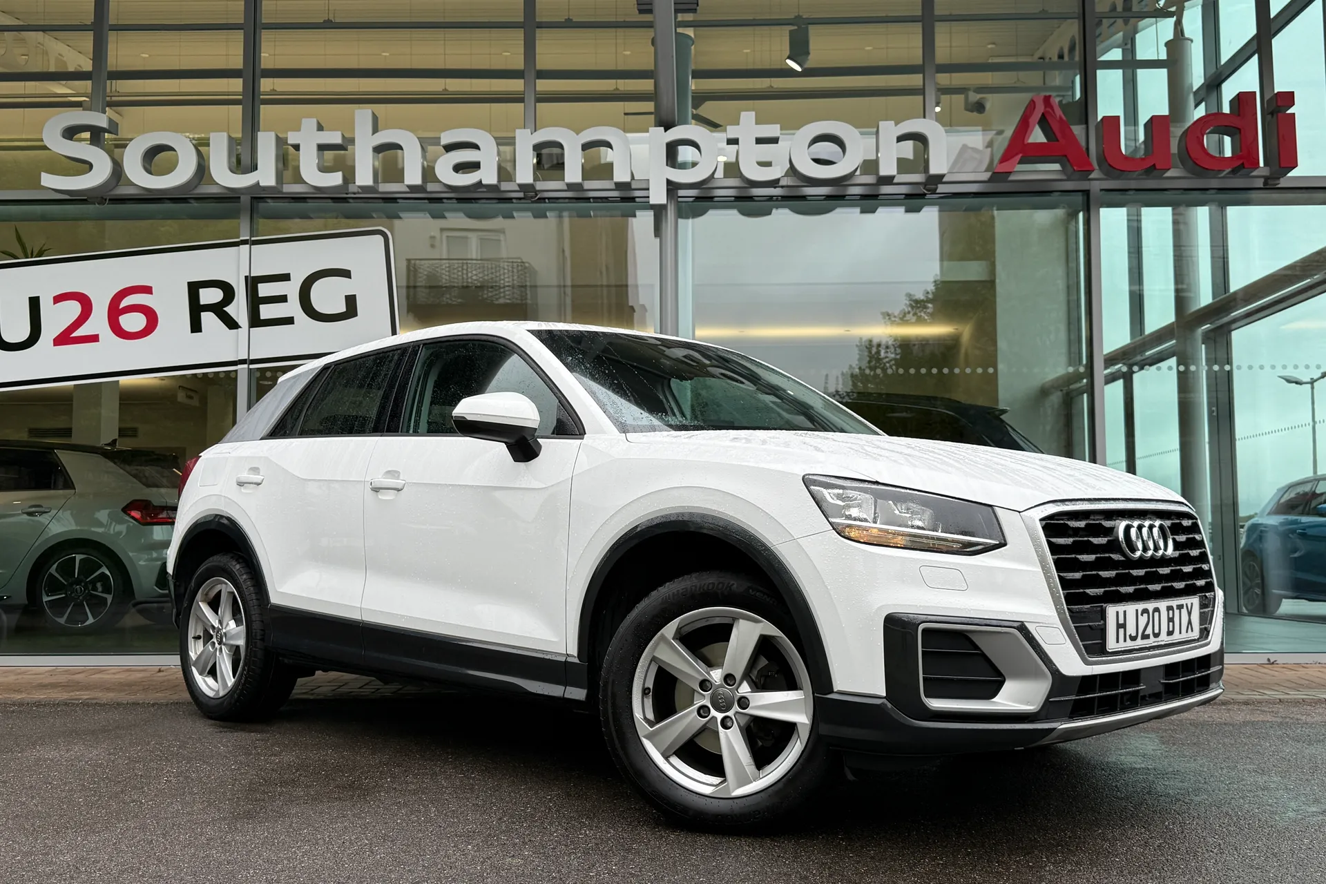 Audi Q2 focused image
