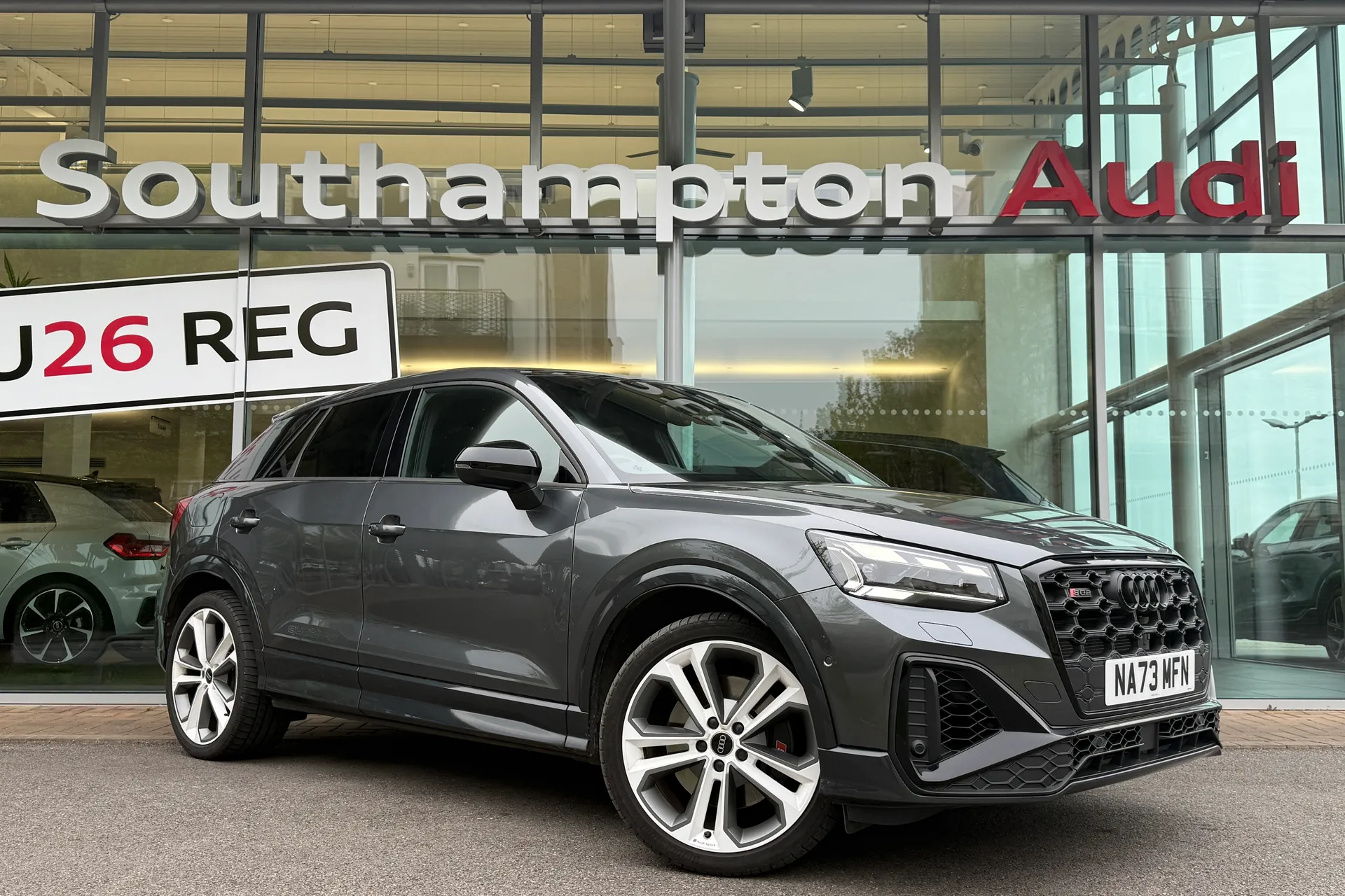 Audi Q2 focused image