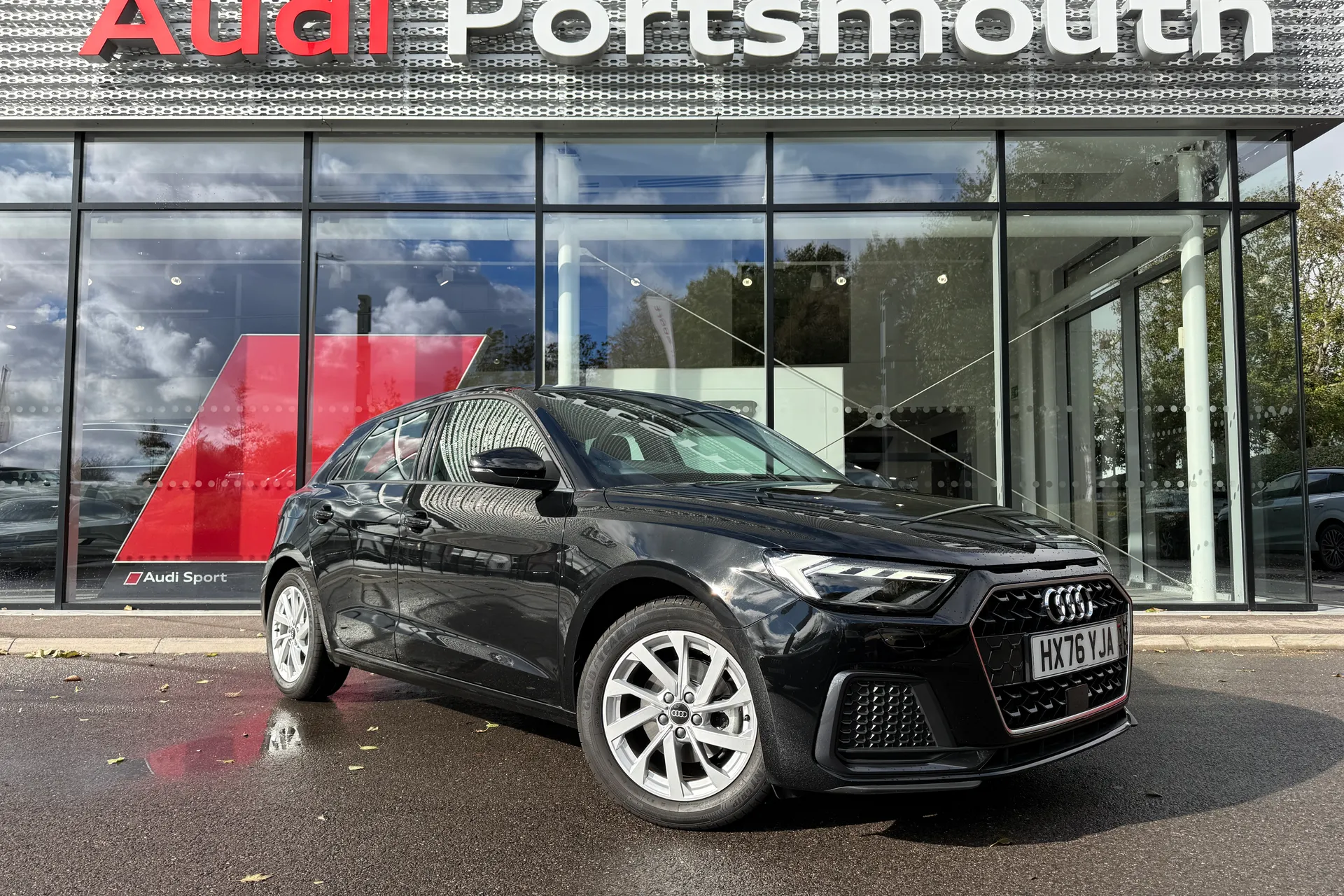 Audi A1 focused image