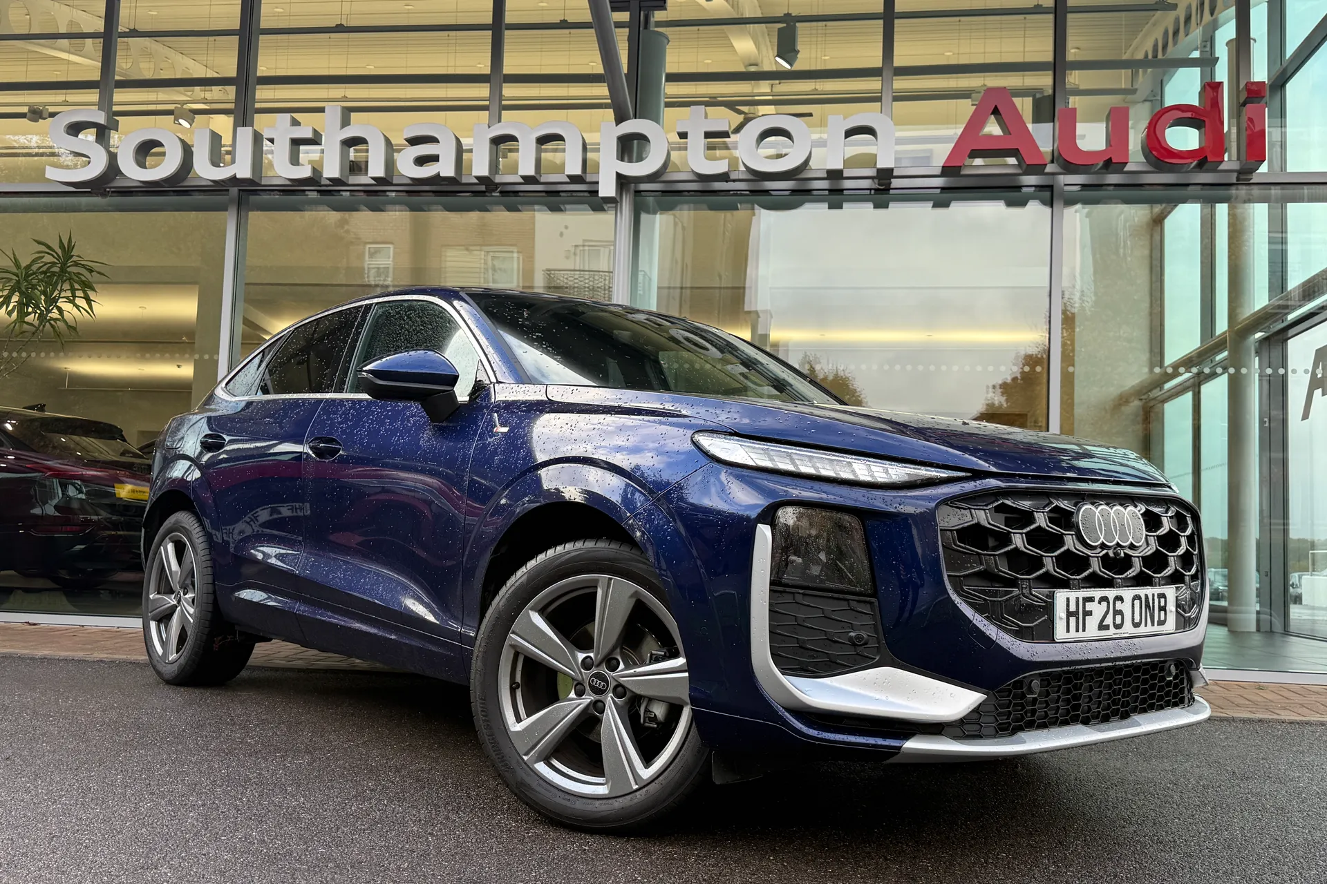 Audi Q3 focused image