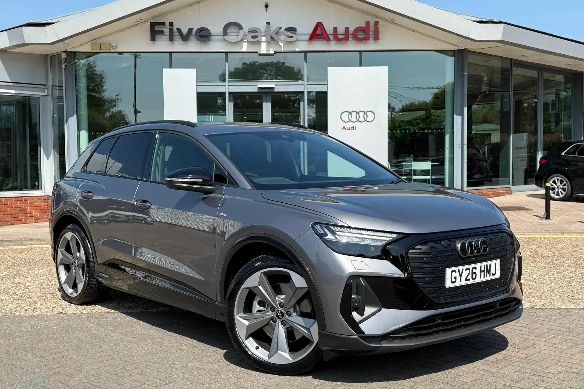 Audi Q4 focused image
