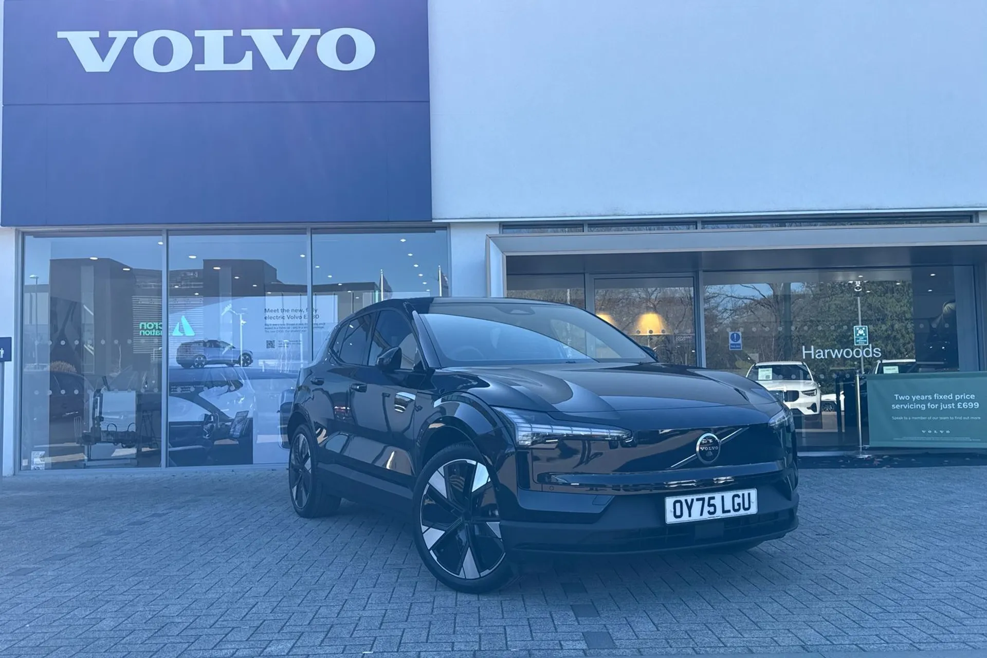 Volvo EX30 focused image