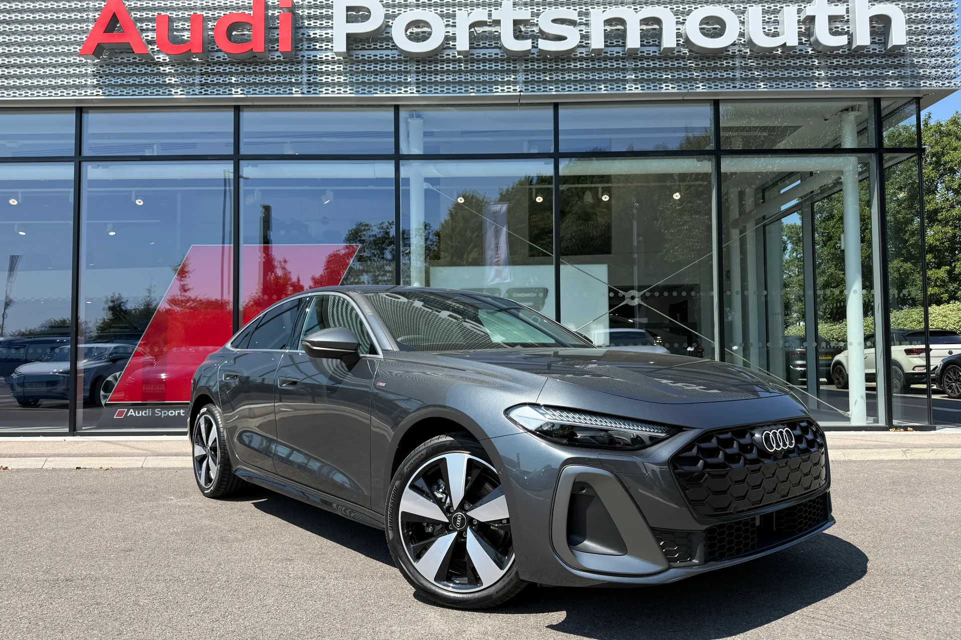 Audi A5 focused image