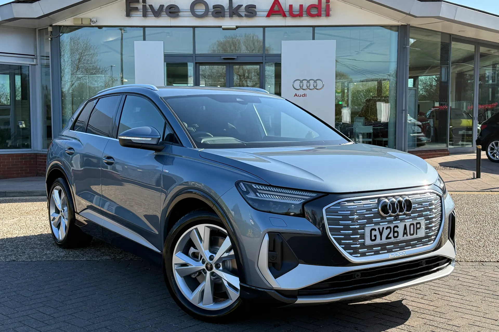 Audi Q4 focused image