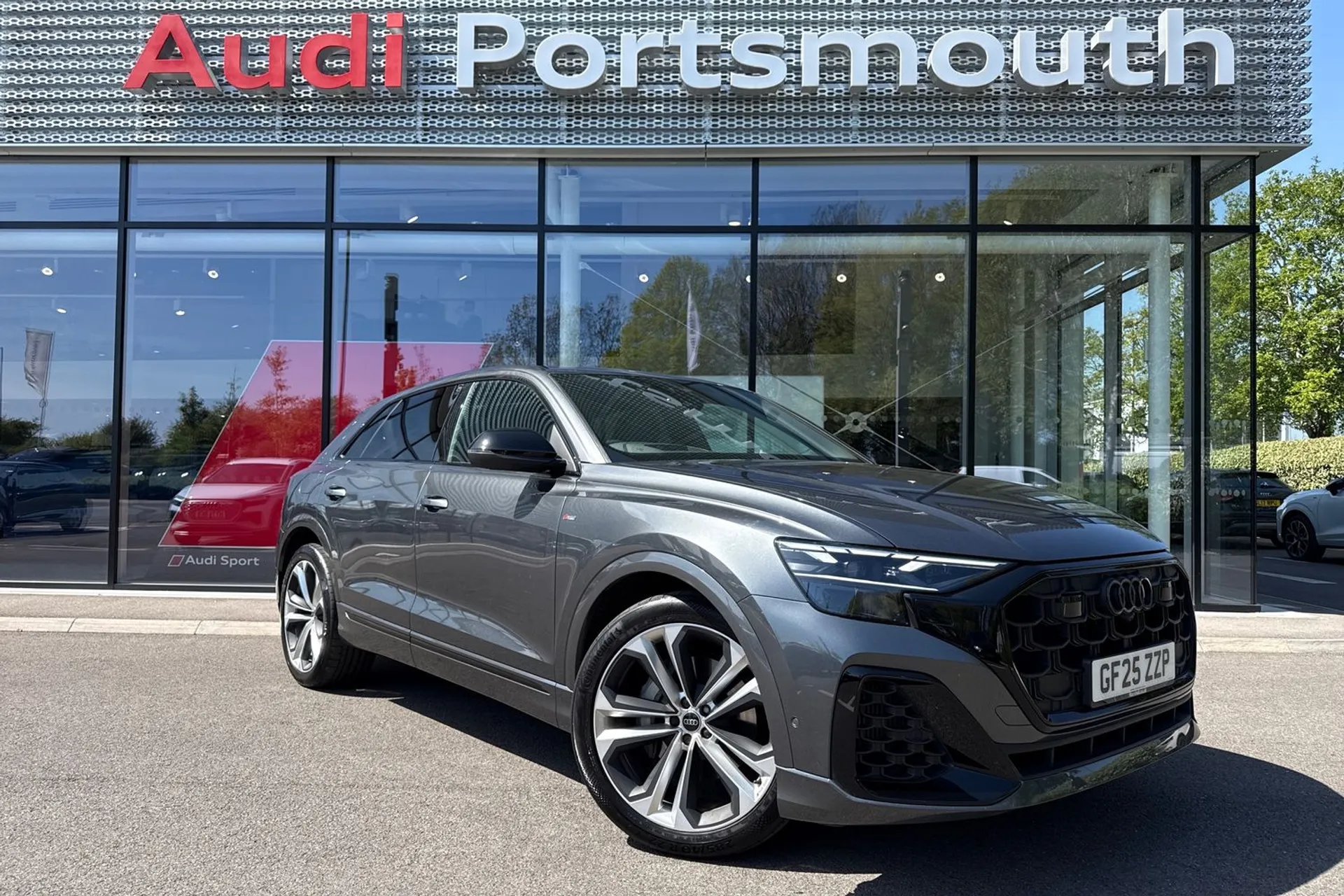 Audi Q8 focused image