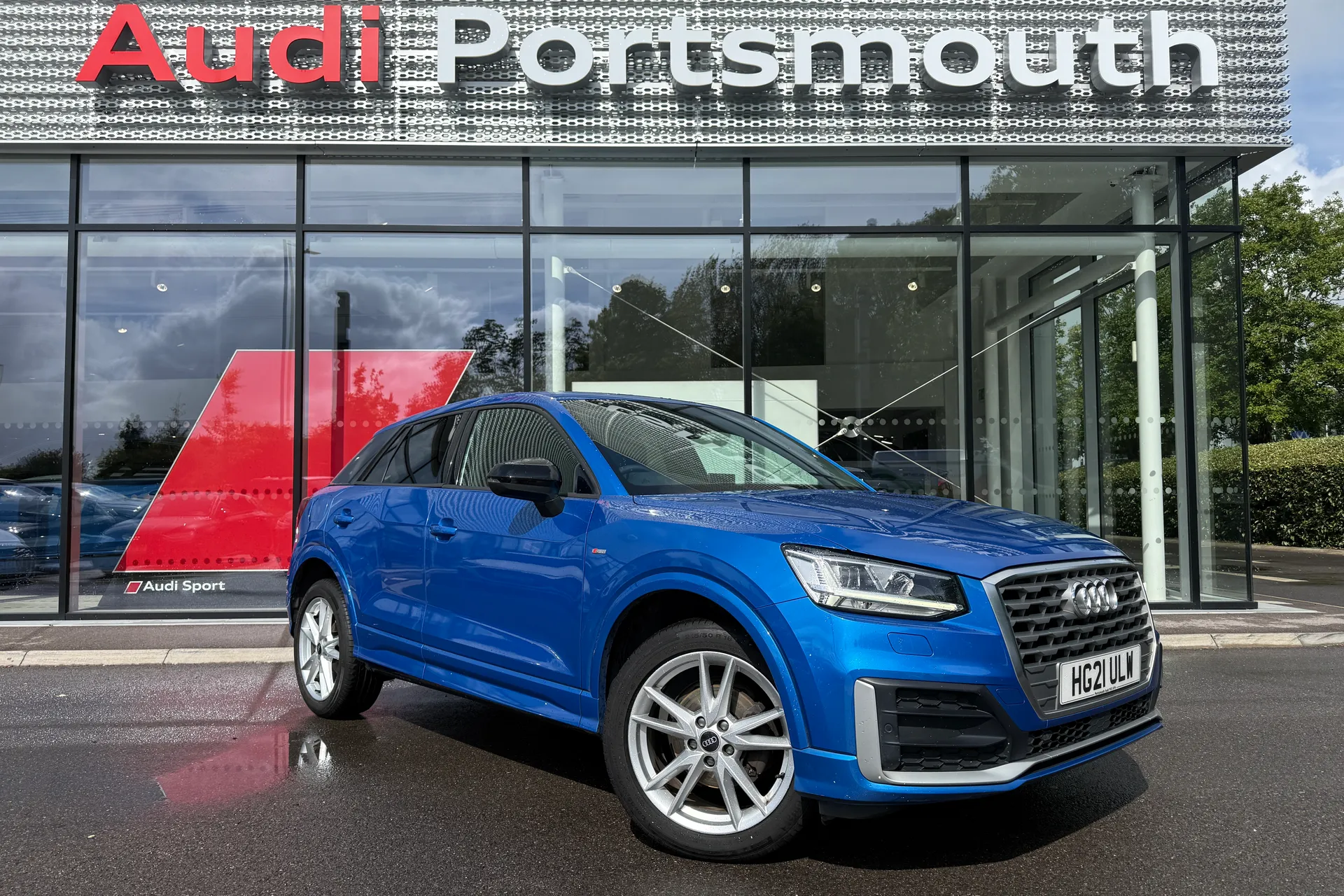 Audi Q2 focused image