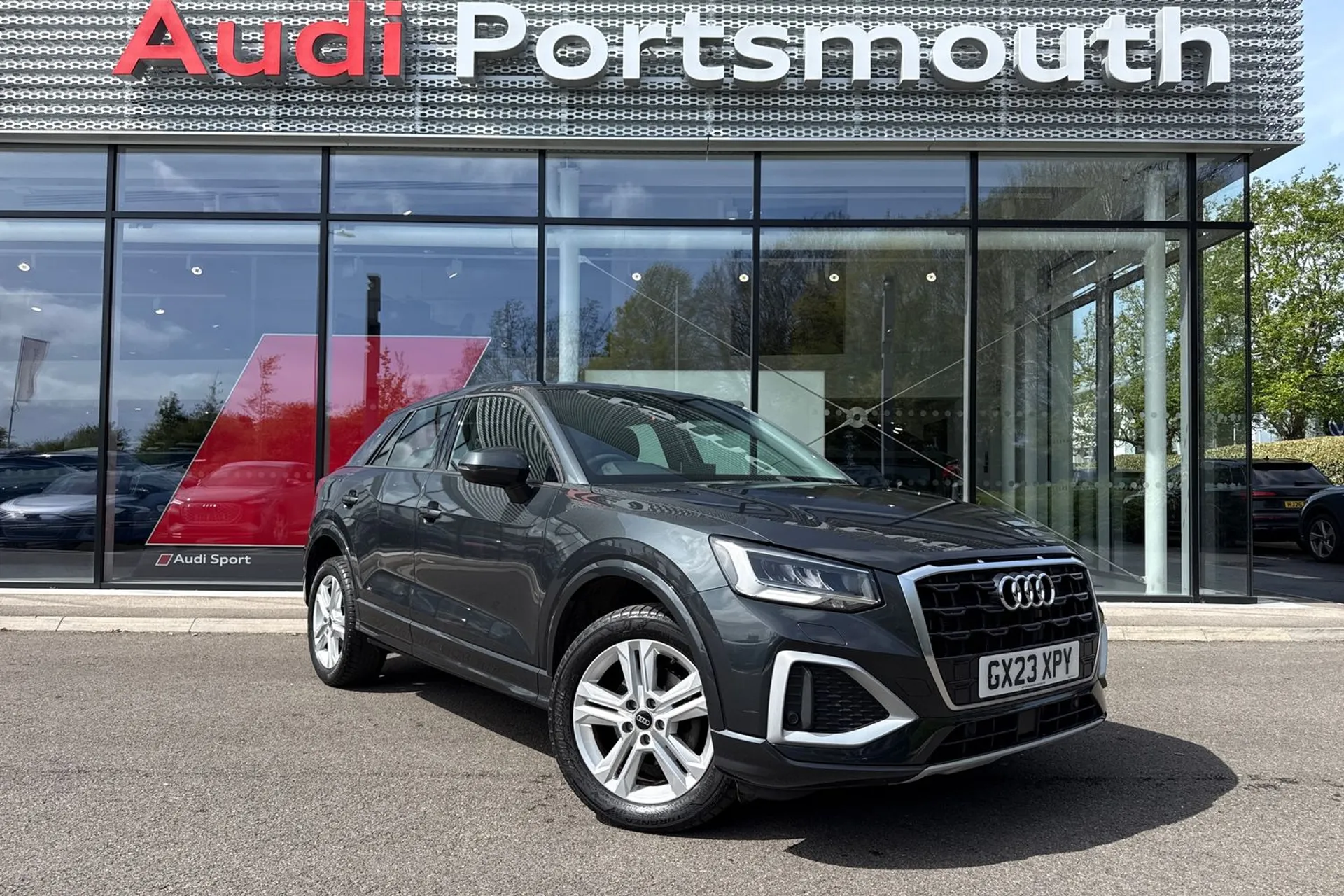 Audi Q2 focused image