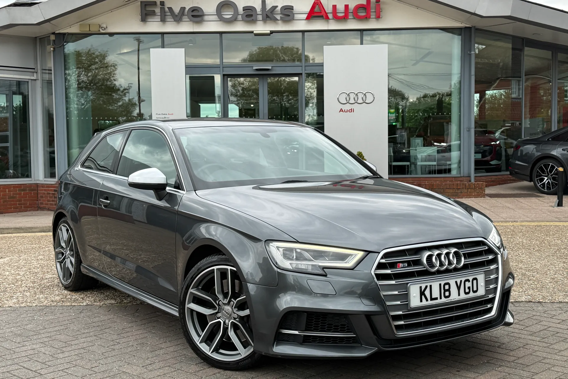Audi A3 focused image