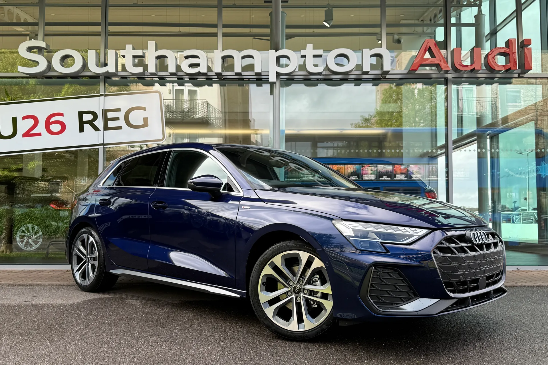 Audi A3 focused image