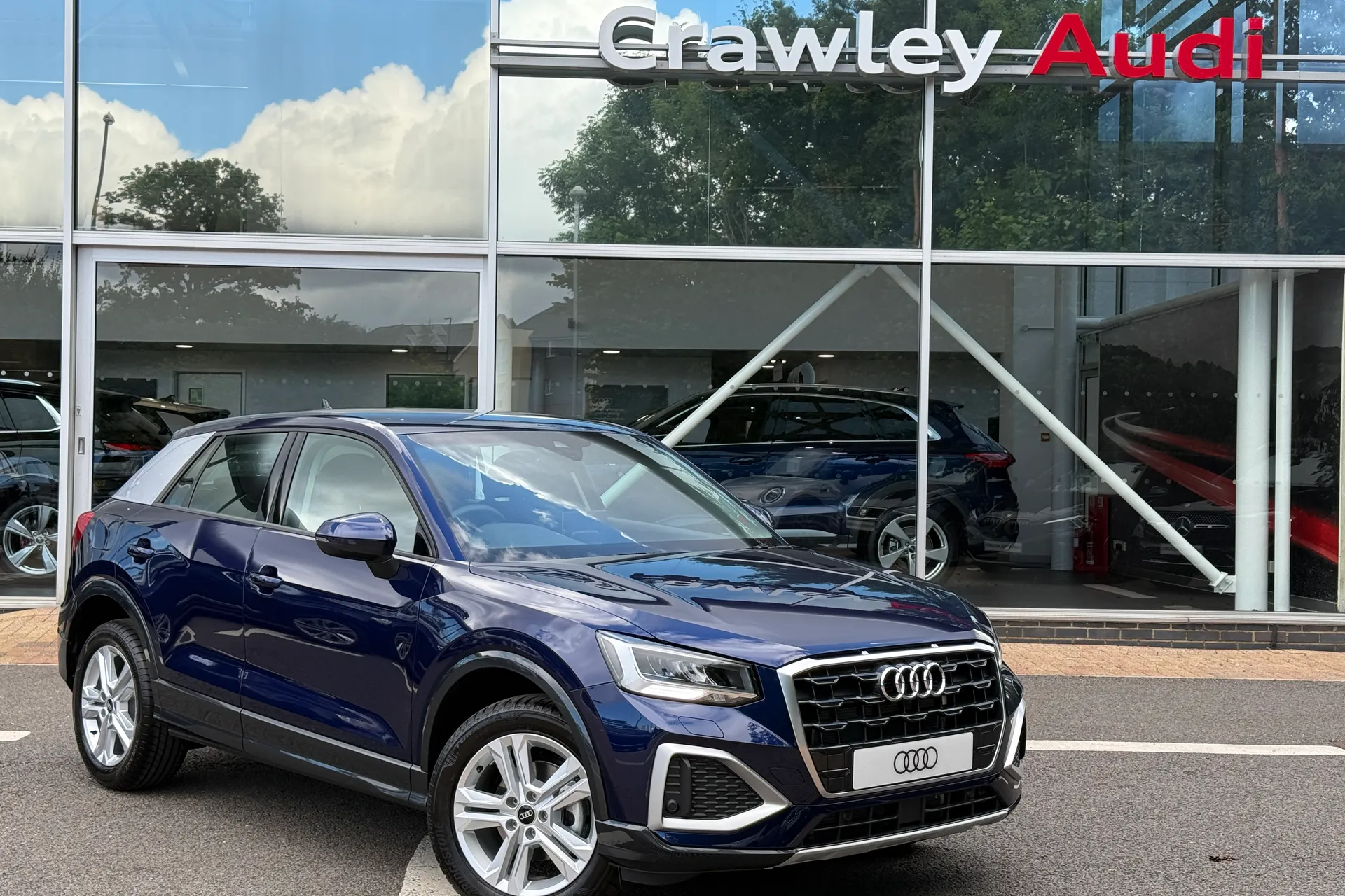 Audi Q2 focused image